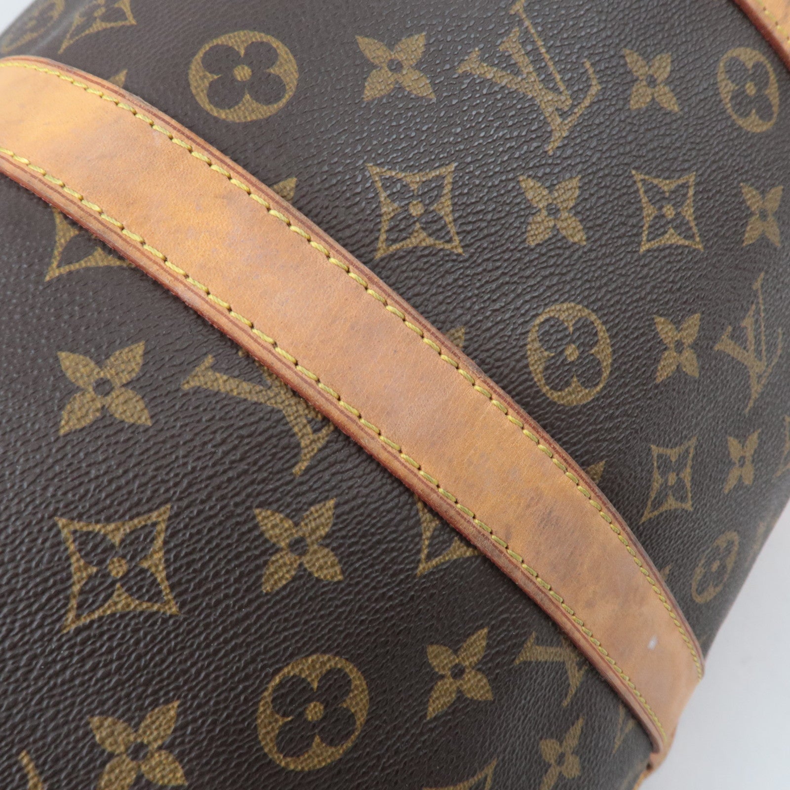 Louis Vuitton Monogram Keepall Bandouliere 55 Travel bag M41414 *Strap
