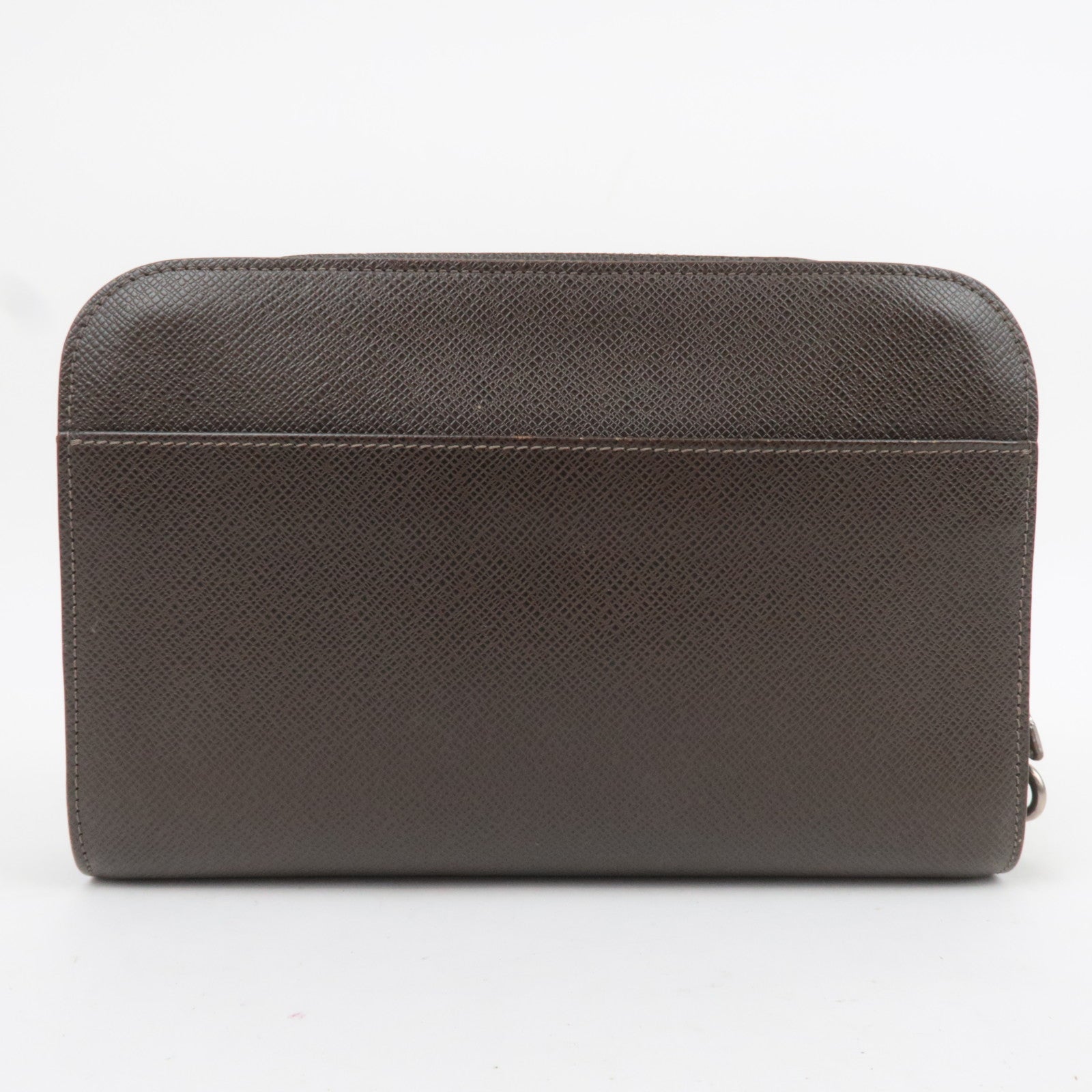 Louis Vuitton Taiga Baikal Clutch Bag Grizzly M30188