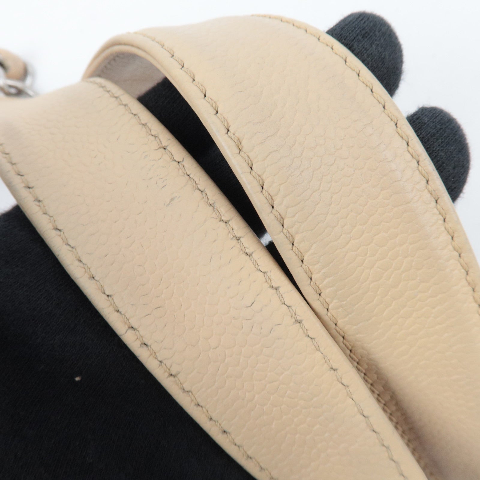 CHANEL GST Tote Caviarskin Beige