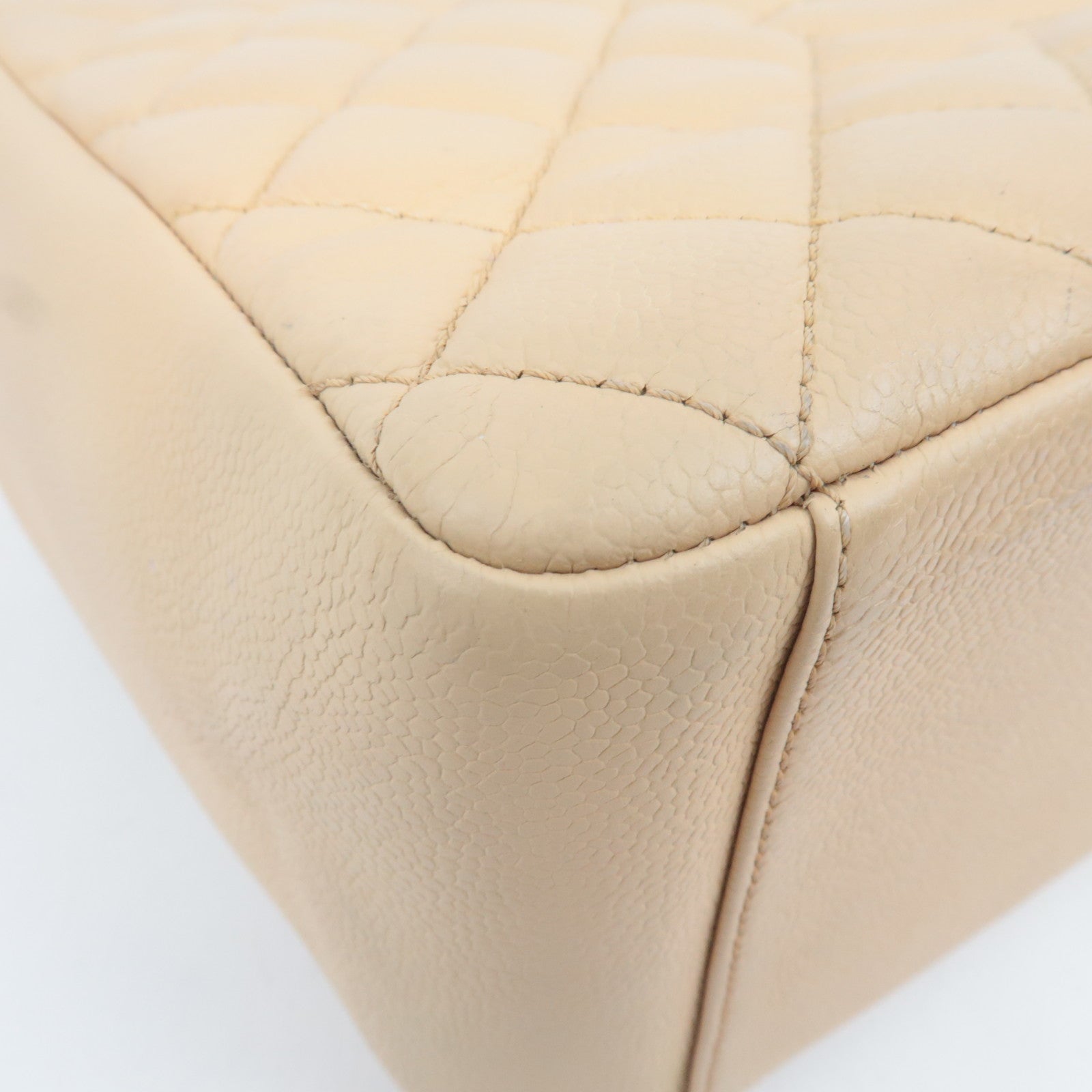 CHANEL GST Tote Caviarskin Beige
