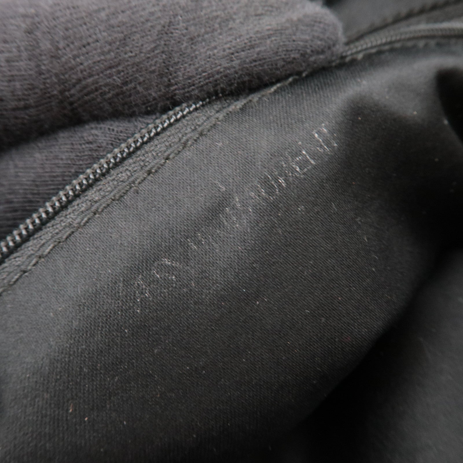 SAINT LAURENT YSL Kahala Canvas Velour Tote Bag Black 121631