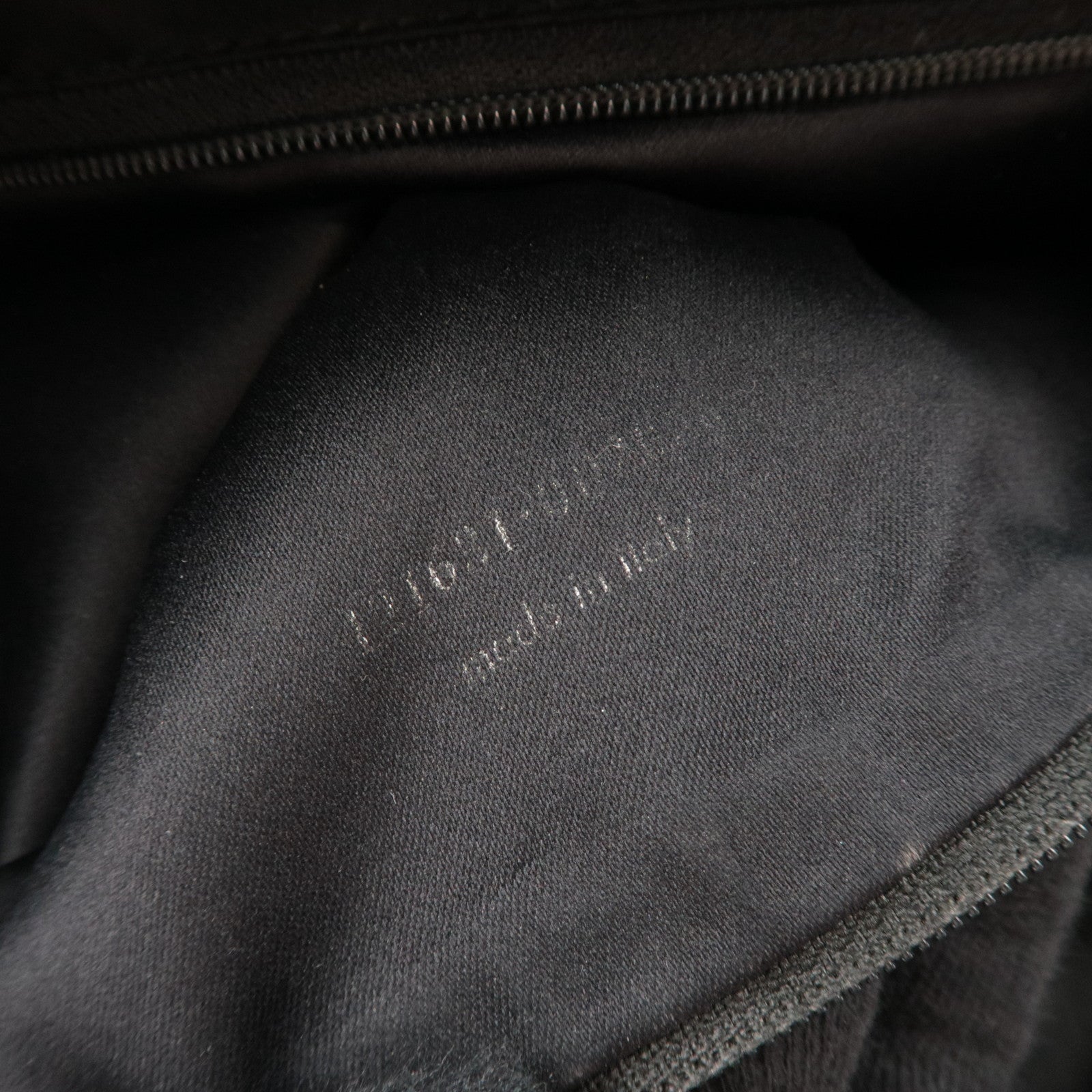 SAINT LAURENT YSL Kahala Canvas Velour Tote Bag Black 121631