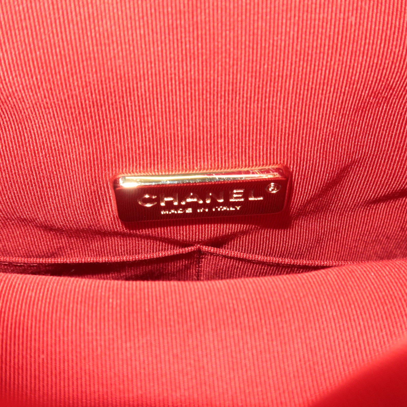 CHANEL Matelasse Lambskin Chain Backpack Pink