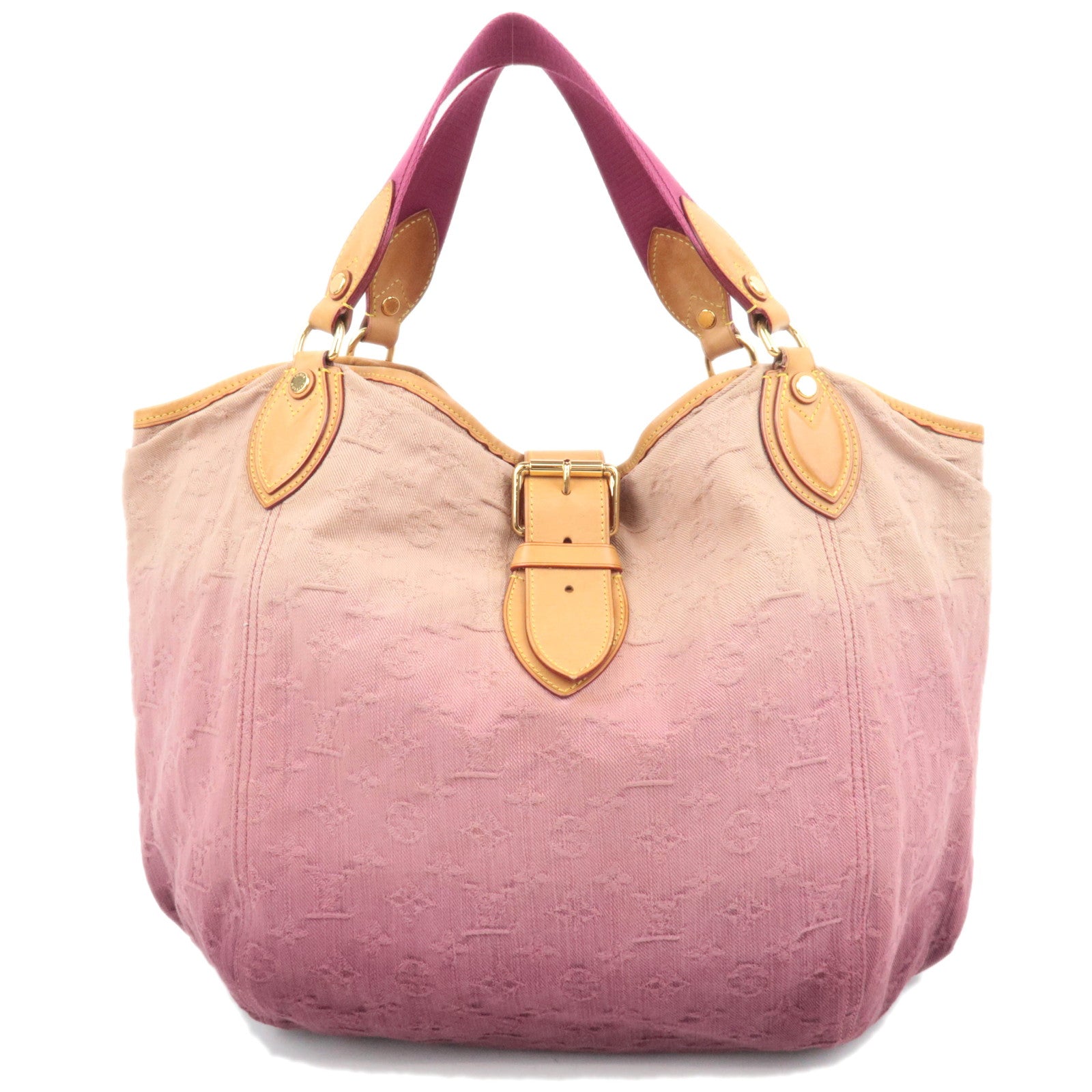 Louis Vuitton Monogram Denim Sunbeam Tote Bag Rouge Fauviste M4041587899