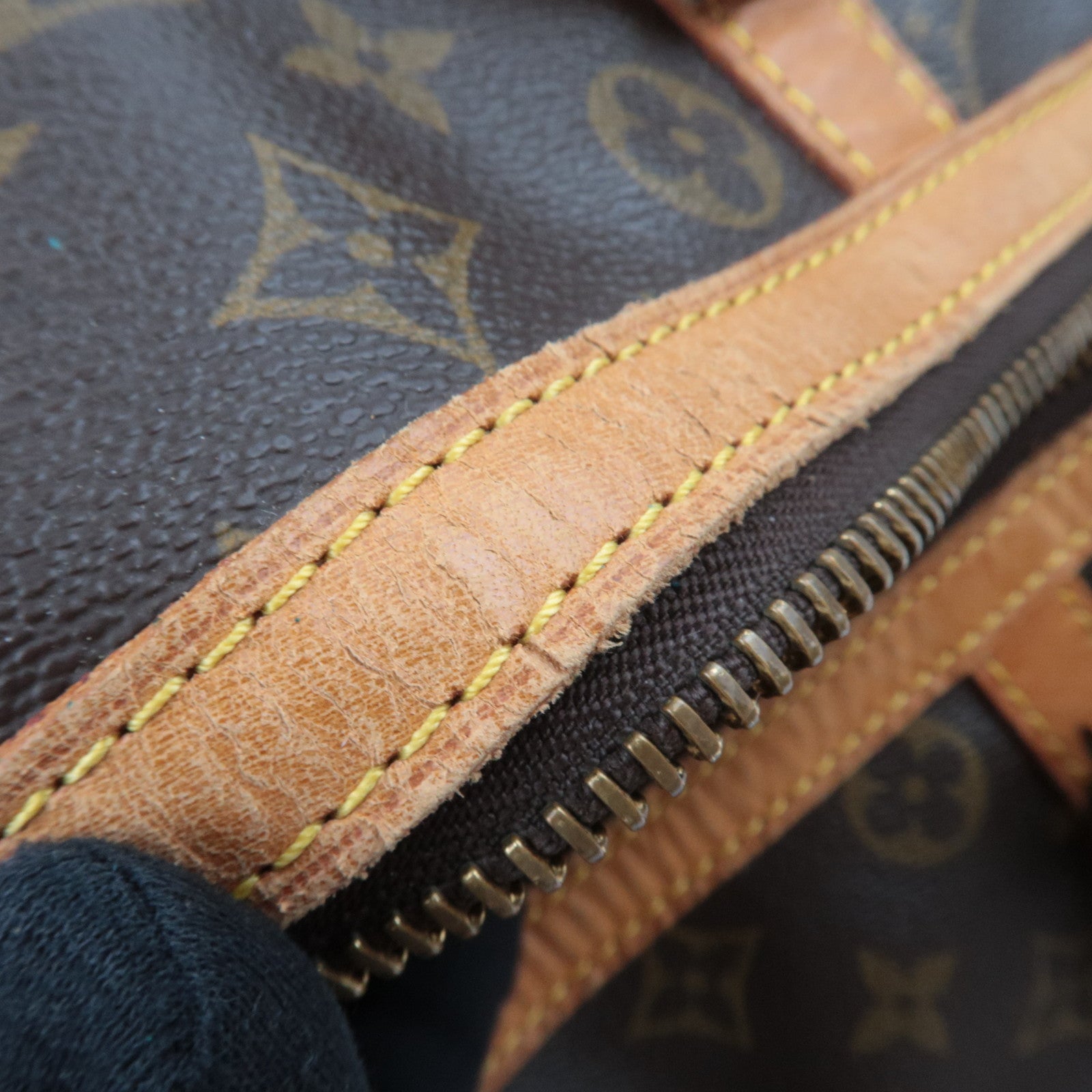 Louis Vuitton Monogram Sac Souple 35 Boston Bag M41626