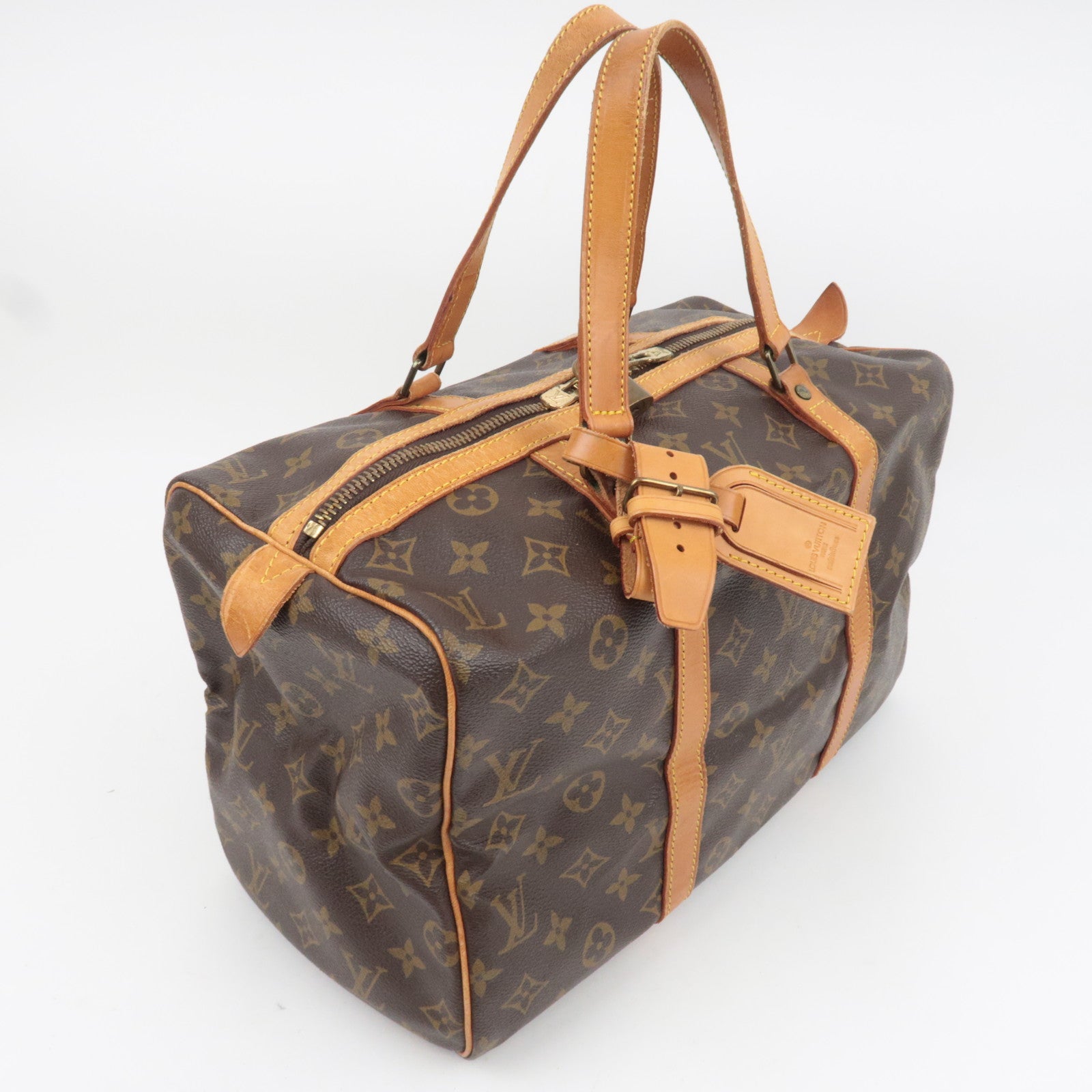 Louis Vuitton Monogram Sac Souple 35 Boston Bag M41626