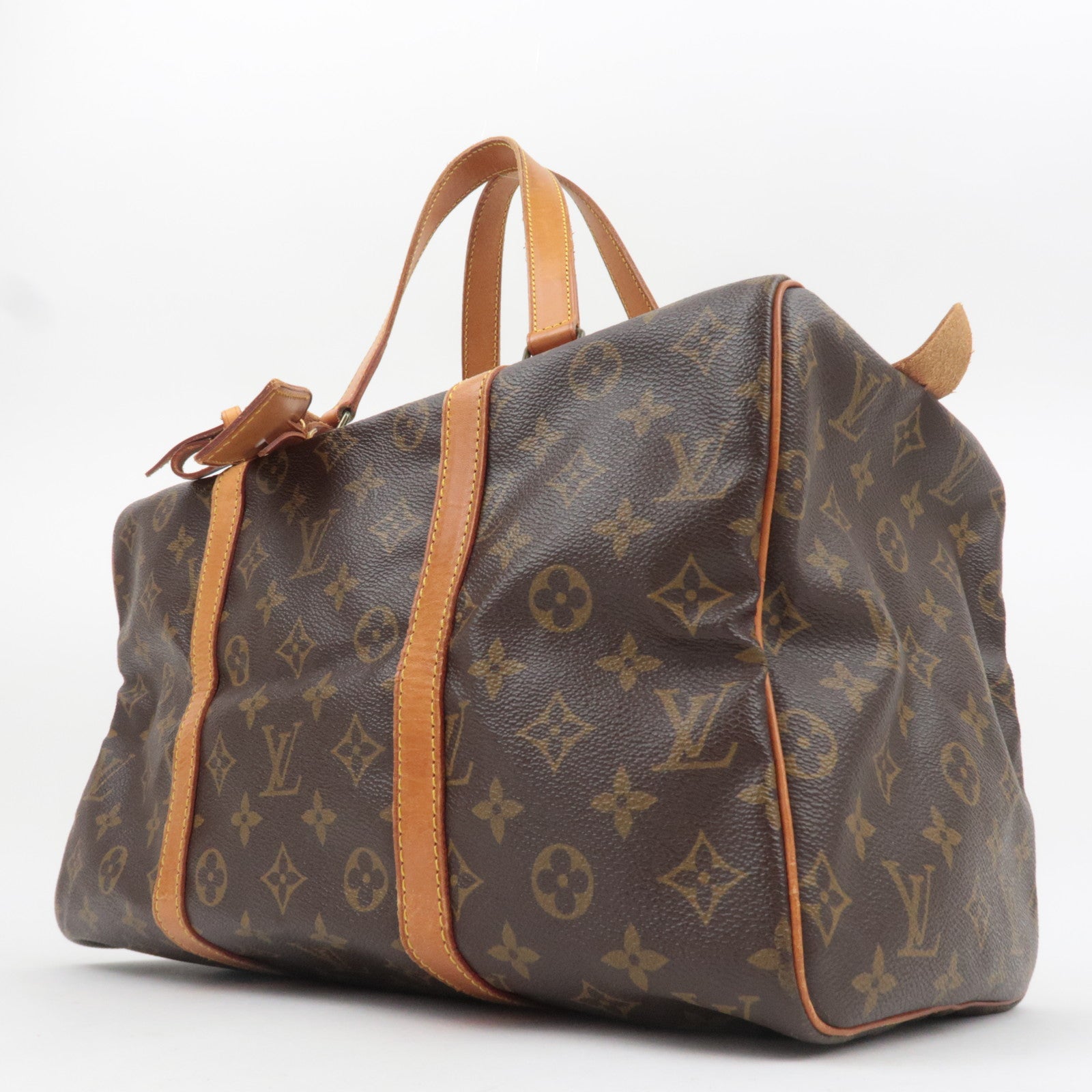 Louis Vuitton Monogram Sac Souple 35 Boston Bag M41626