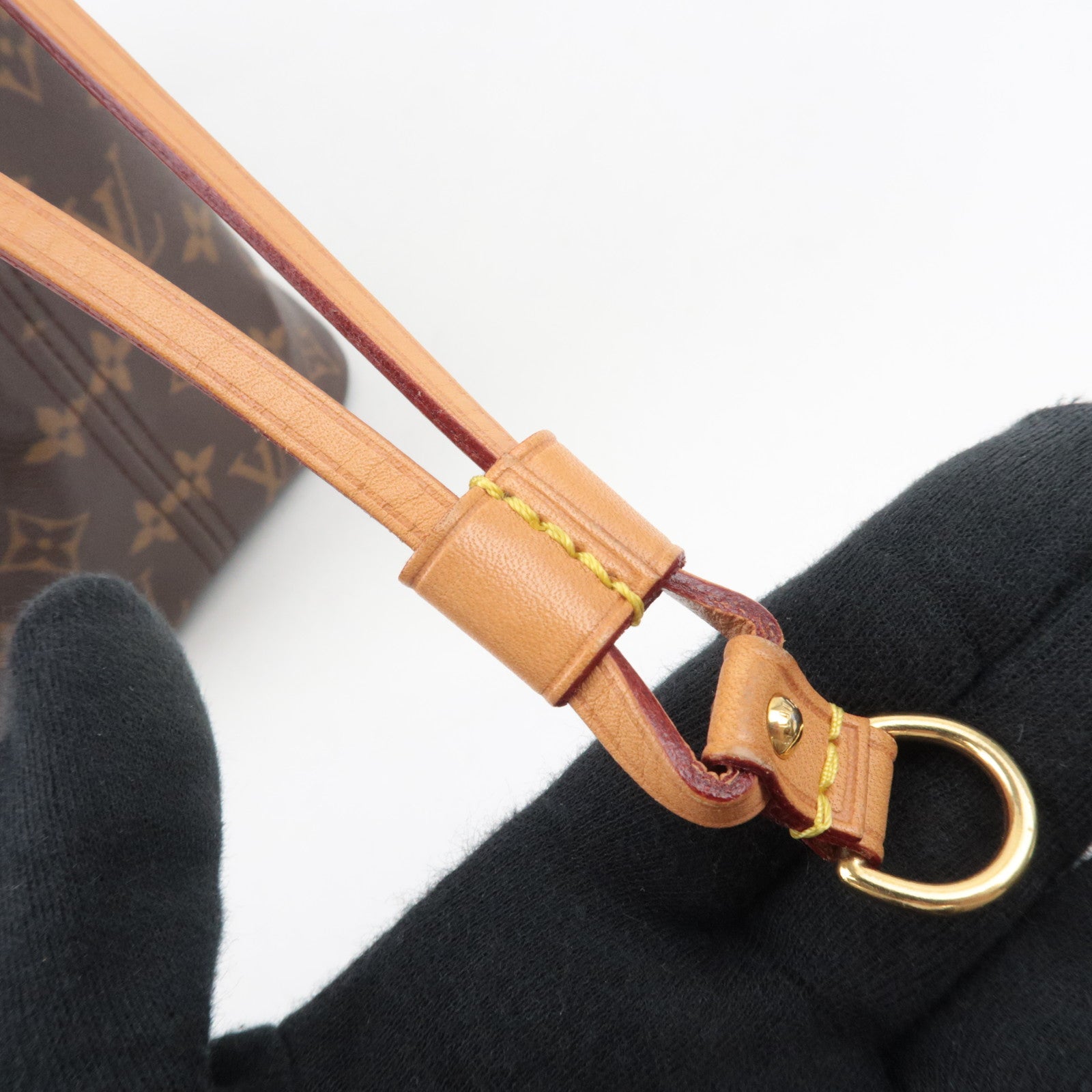 Louis Vuitton Monogram Neverfull MM Tote Bag Cerise M41177