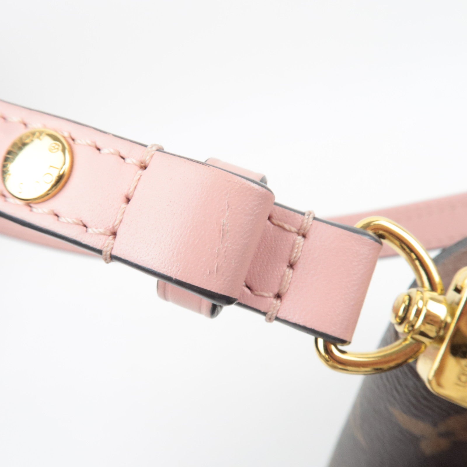 Louis Vuitton Monogram Neo Noe Shoulder Bag Rose Poodle M44022 RFID