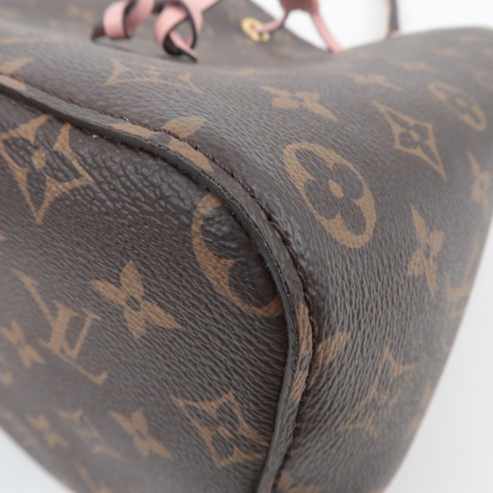 Louis Vuitton Monogram Neo Noe Shoulder Bag Rose Poodle M44022 RFID
