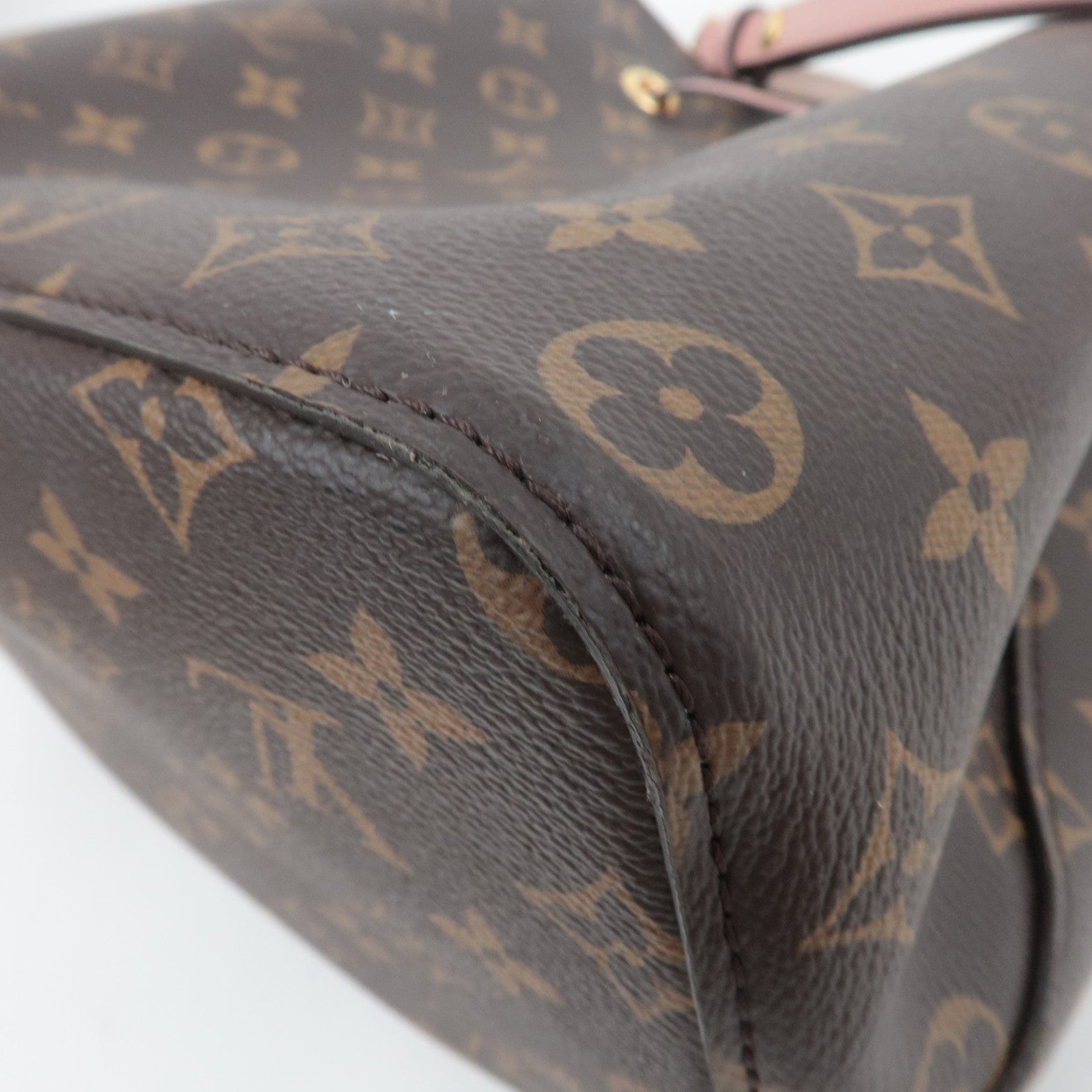 Louis Vuitton Monogram Neo Noe Shoulder Bag Rose Poodle M44022 RFID