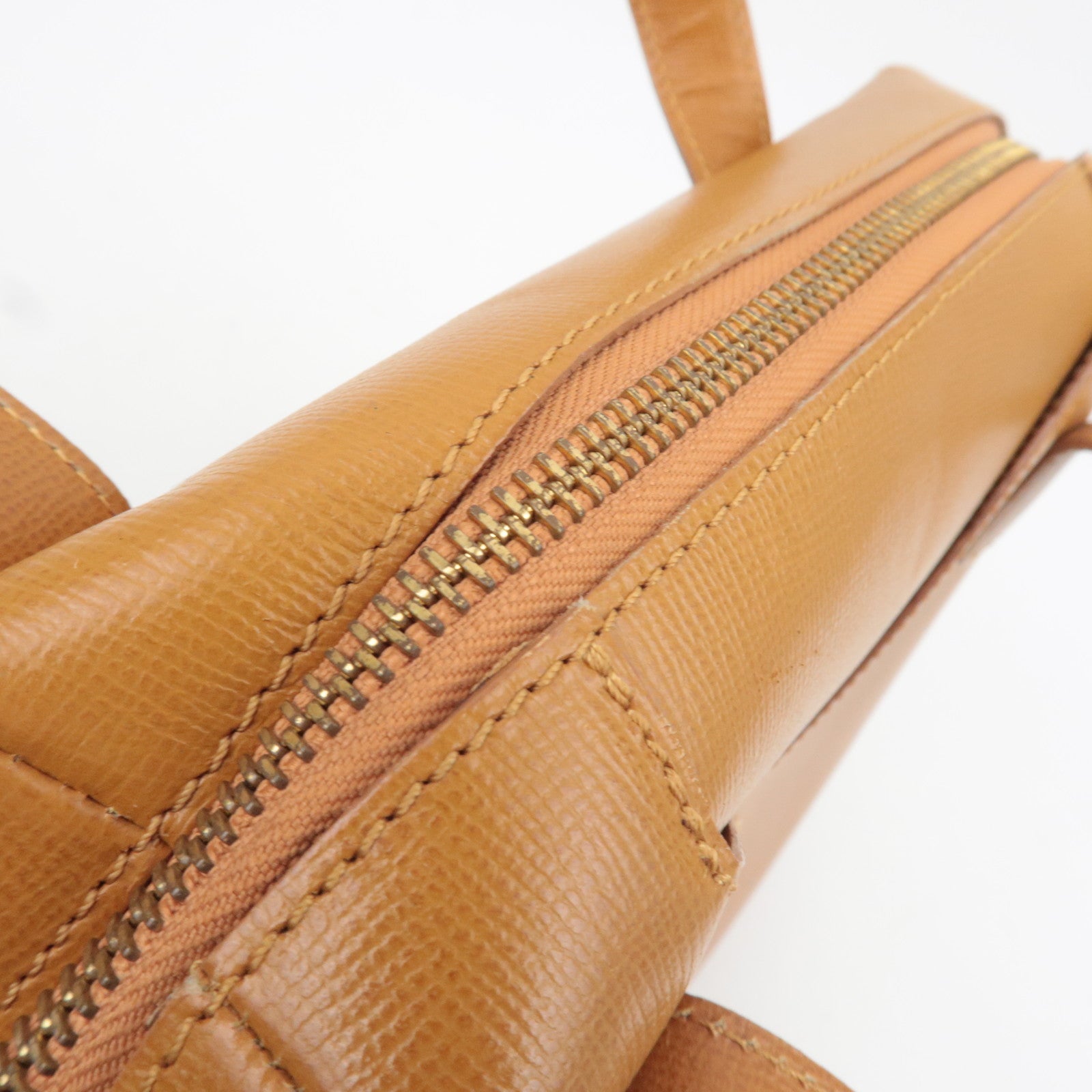 Christian Dior Oval Logo Leather Shoulder Bag