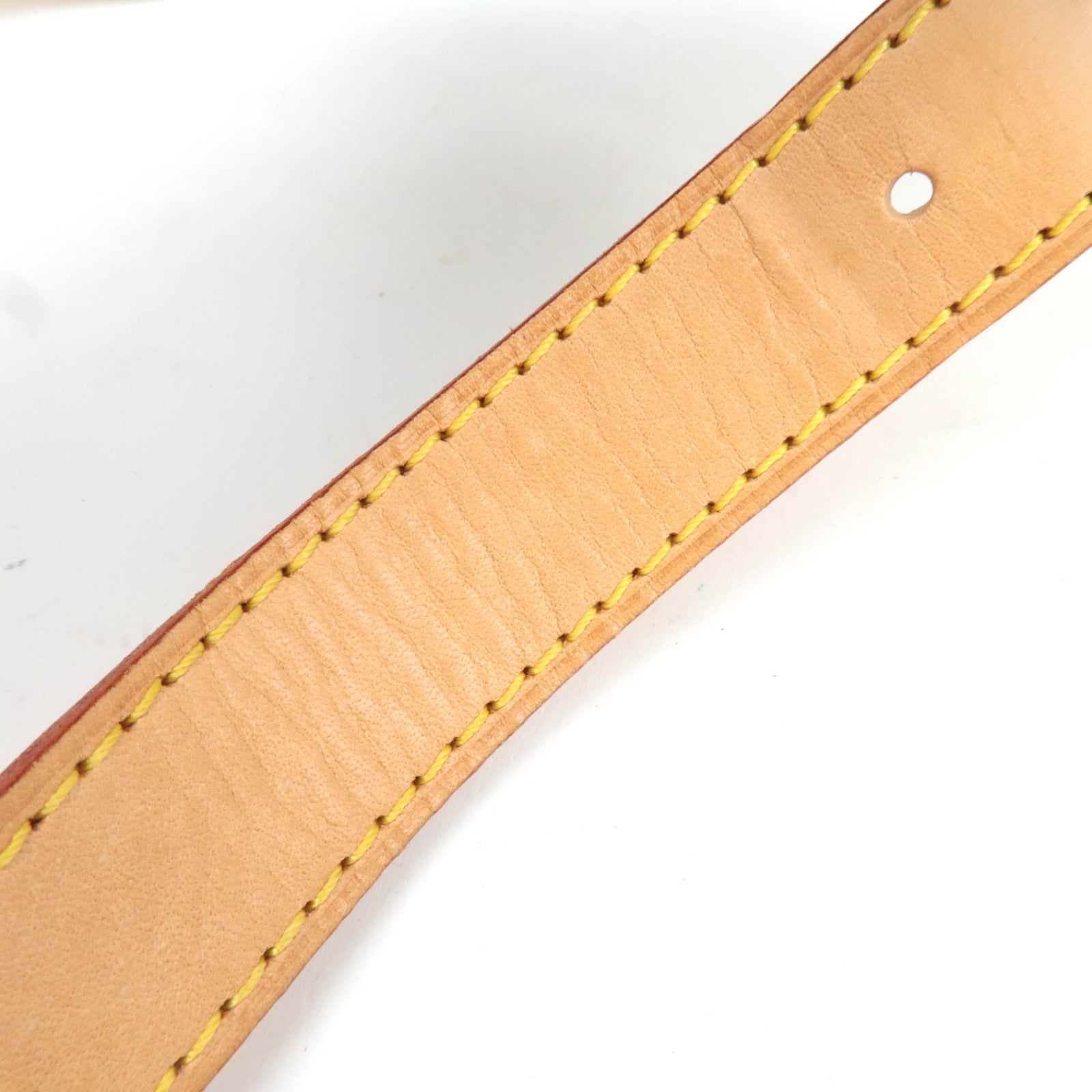 Louis Vuitton Leather Shoulder Strap For Keepall Bag Beige