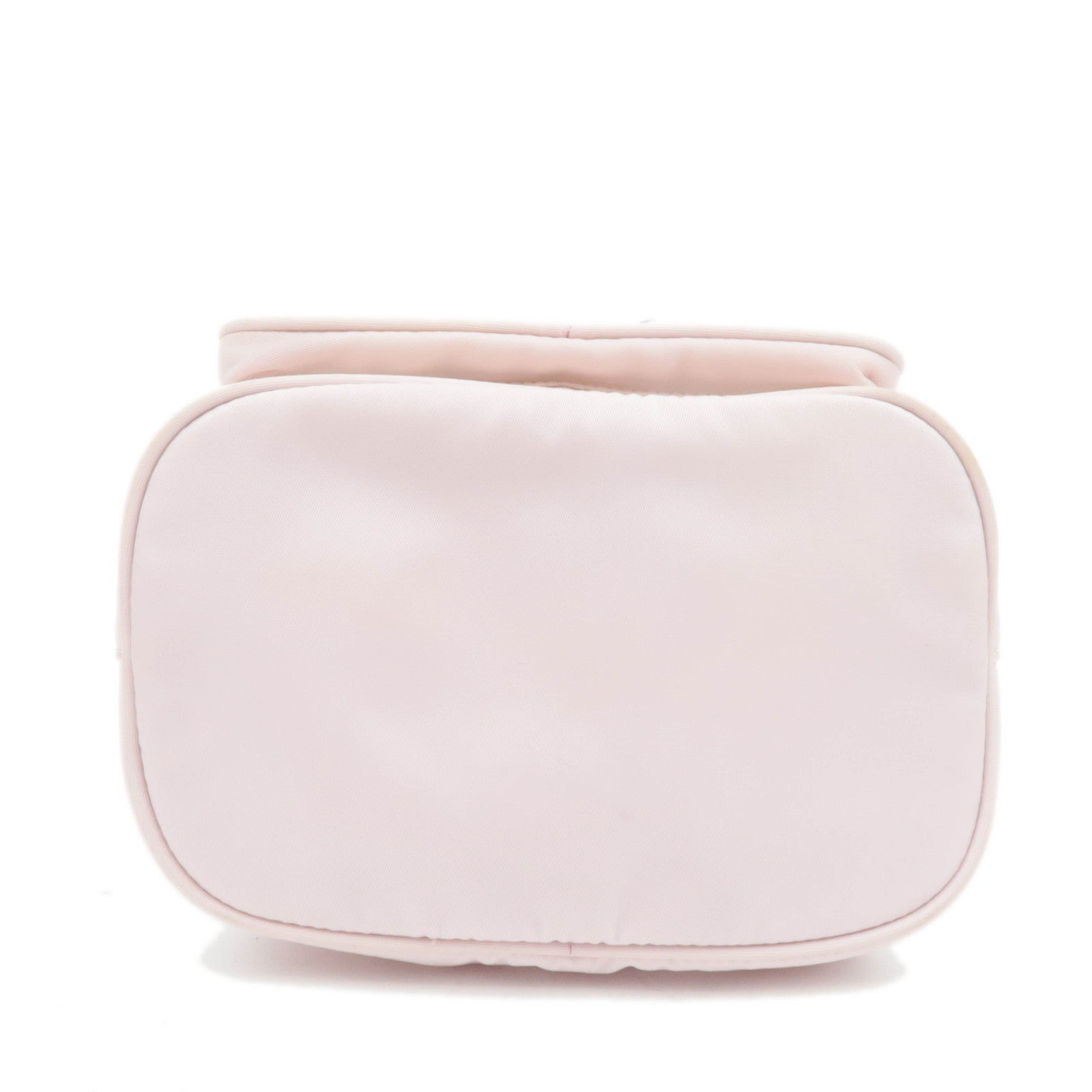 PRADA Bucket 2Way Nylon Shoulder Bag Pale Pink
