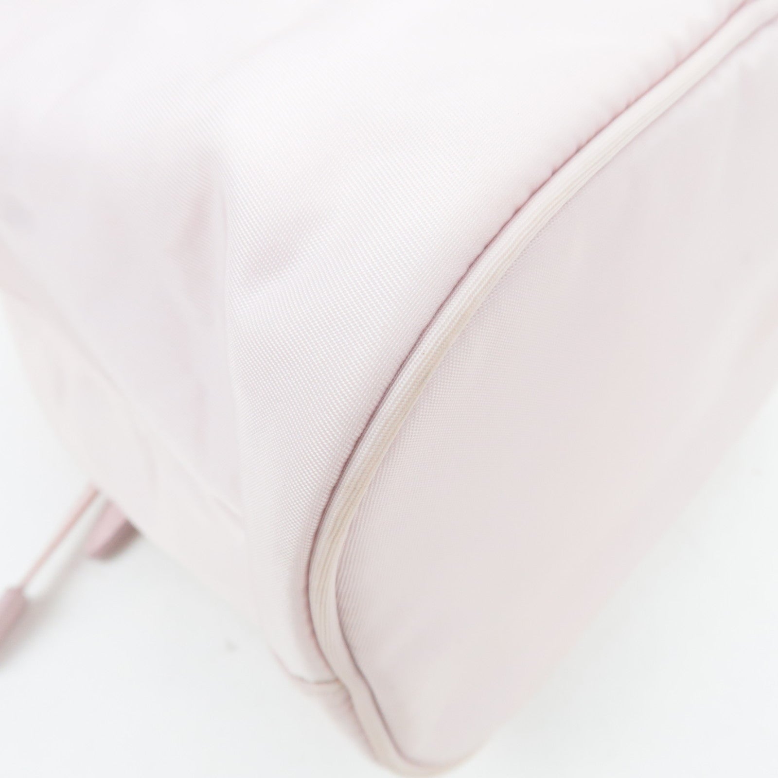 PRADA Bucket 2Way Nylon Shoulder Bag Pale Pink