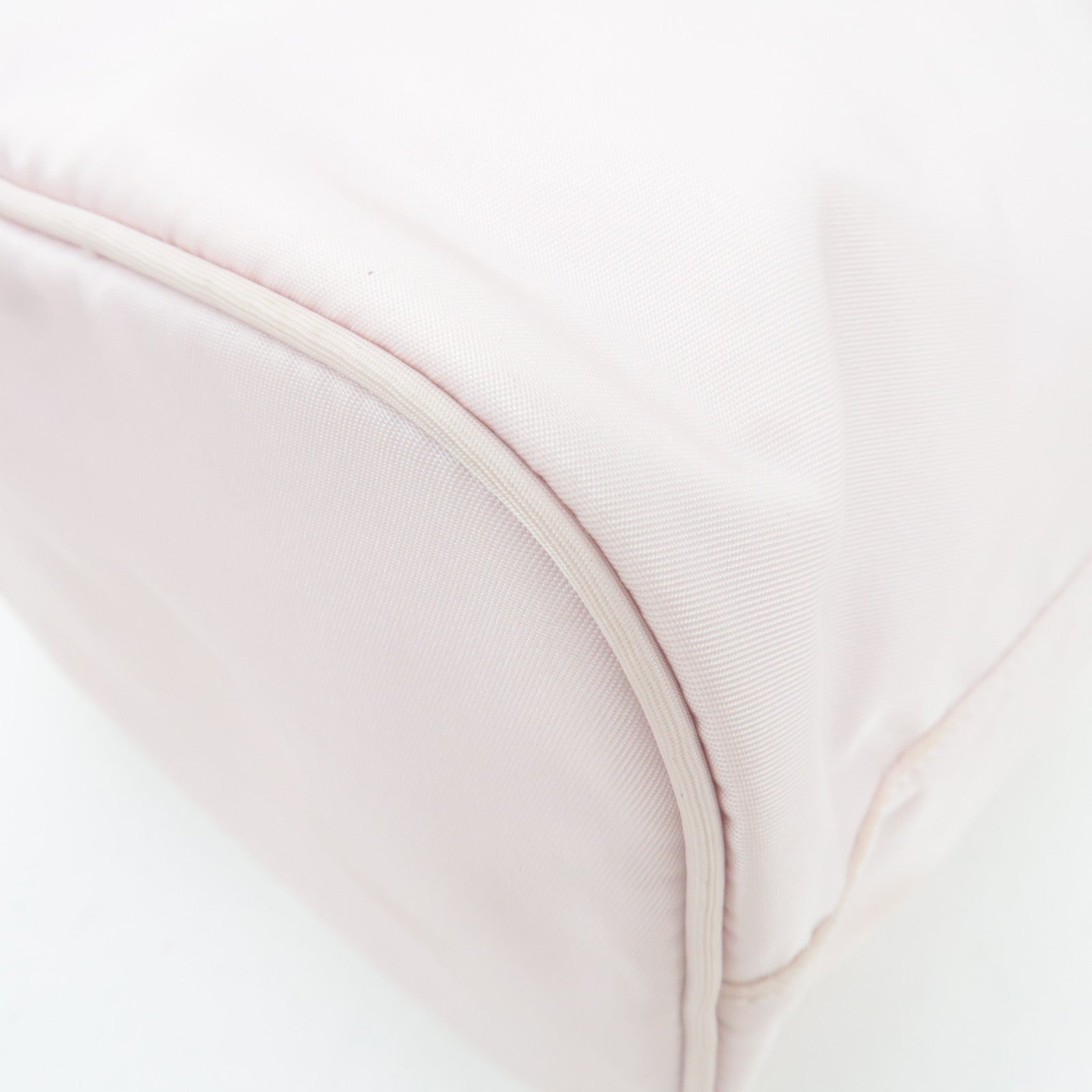 PRADA Bucket 2Way Nylon Shoulder Bag Pale Pink