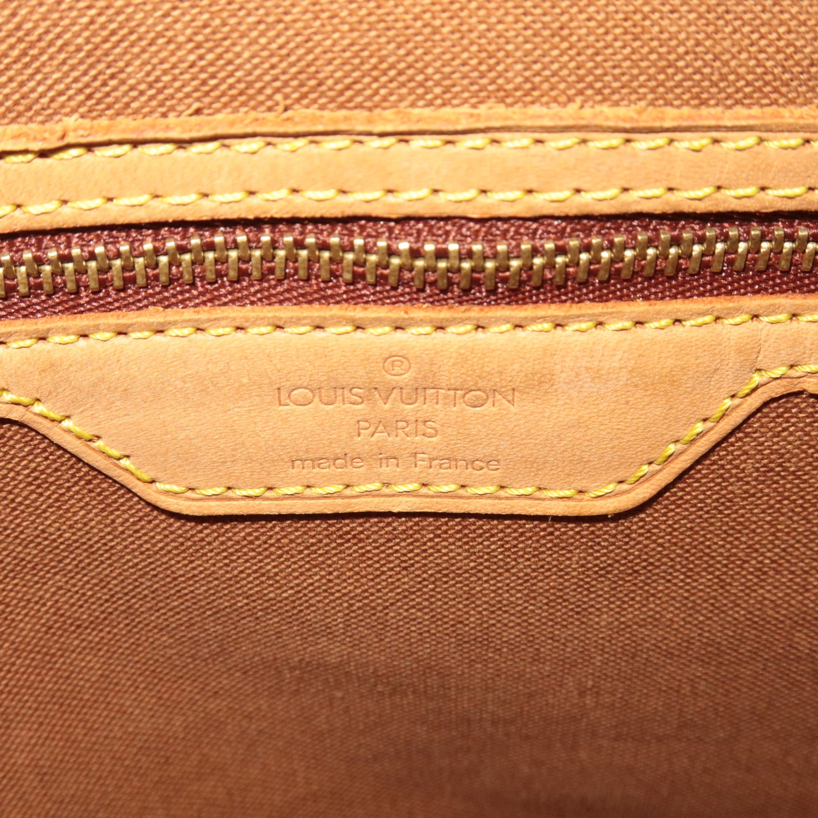 Louis Vuitton Monogram Cabas Mezzo Tote Bag M51151