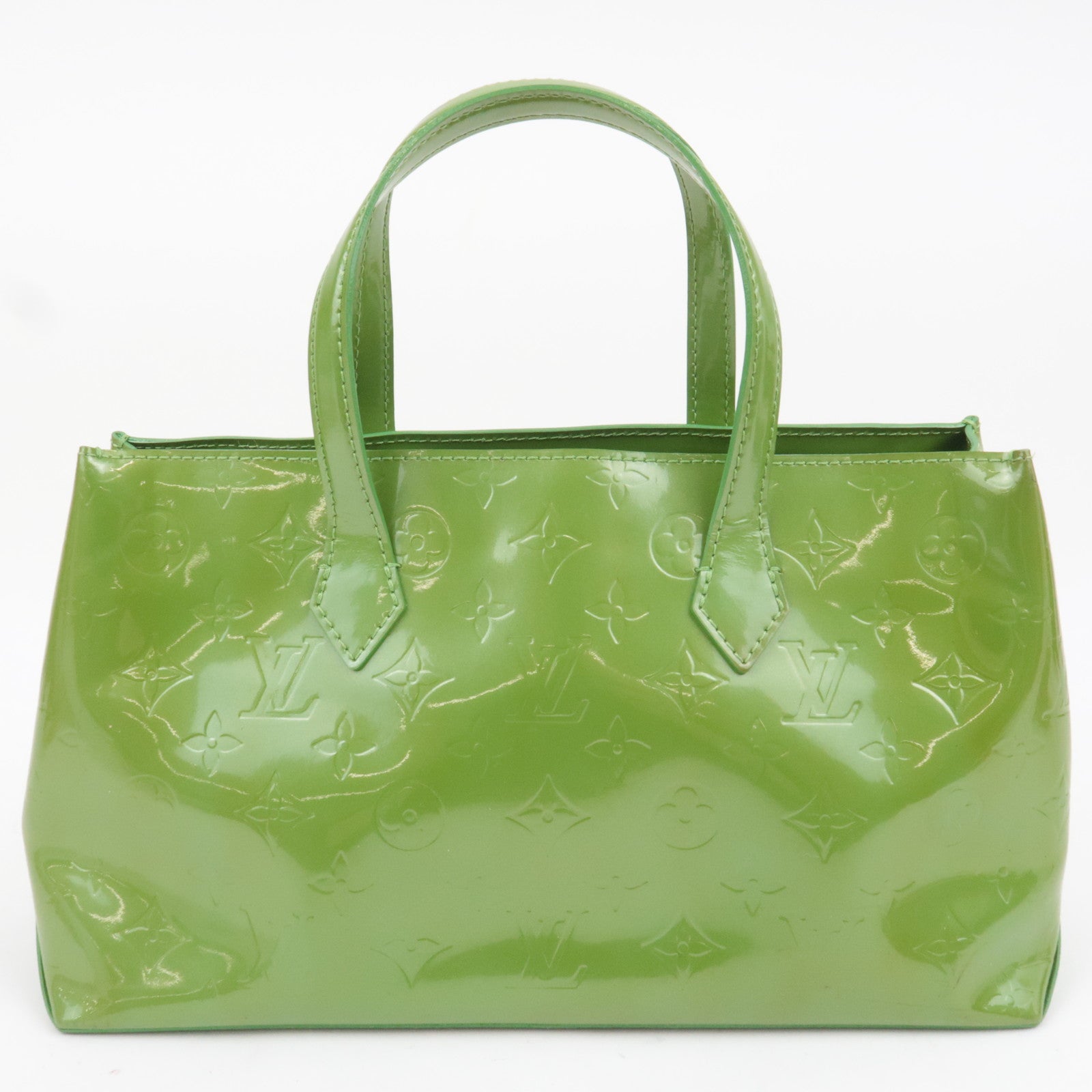 Louis Vuitton Monogram Vernis Wilshire PM Verte Tonic M93645