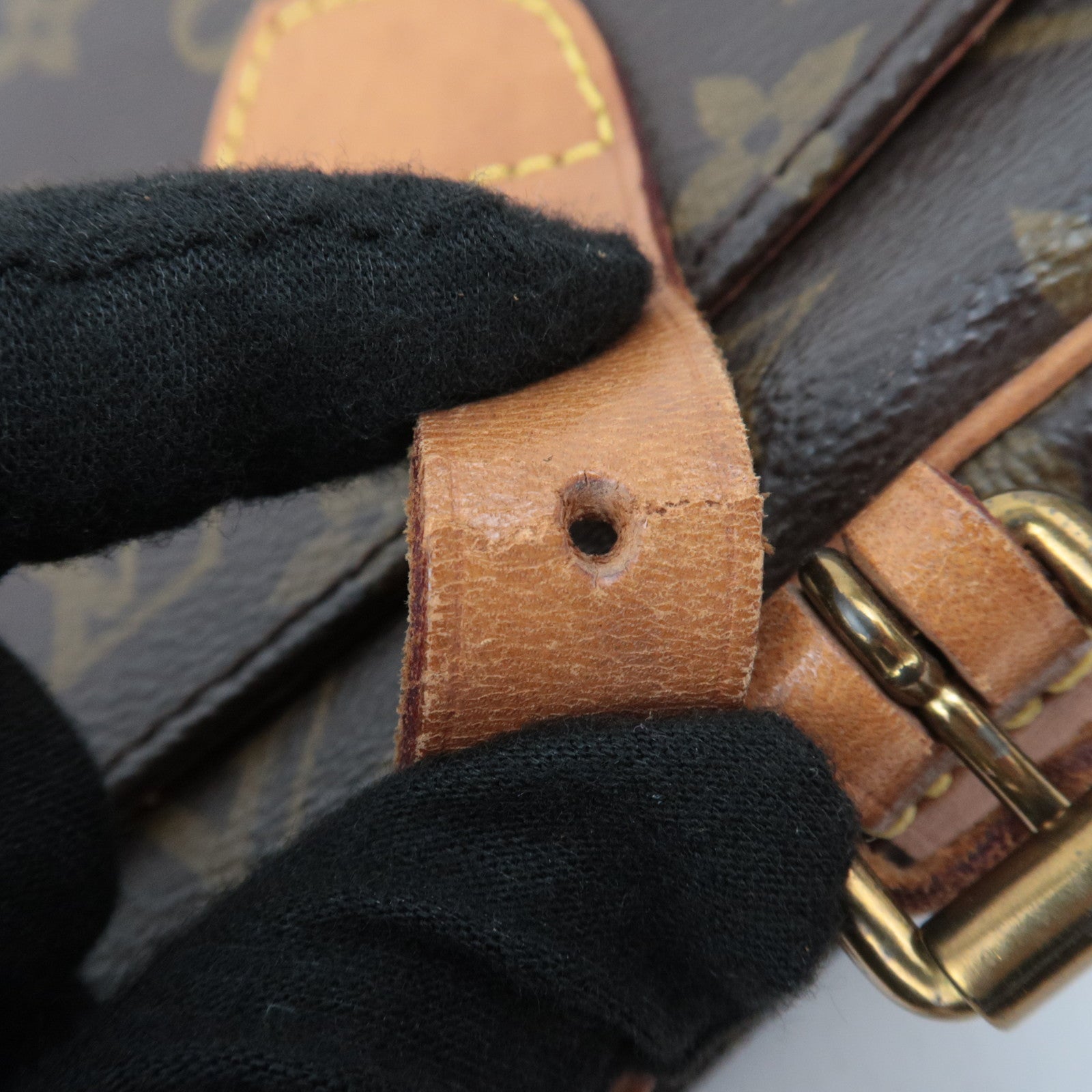Louis Vuitton Monogram Mini Cartouchiere Shoulder Bag M51254