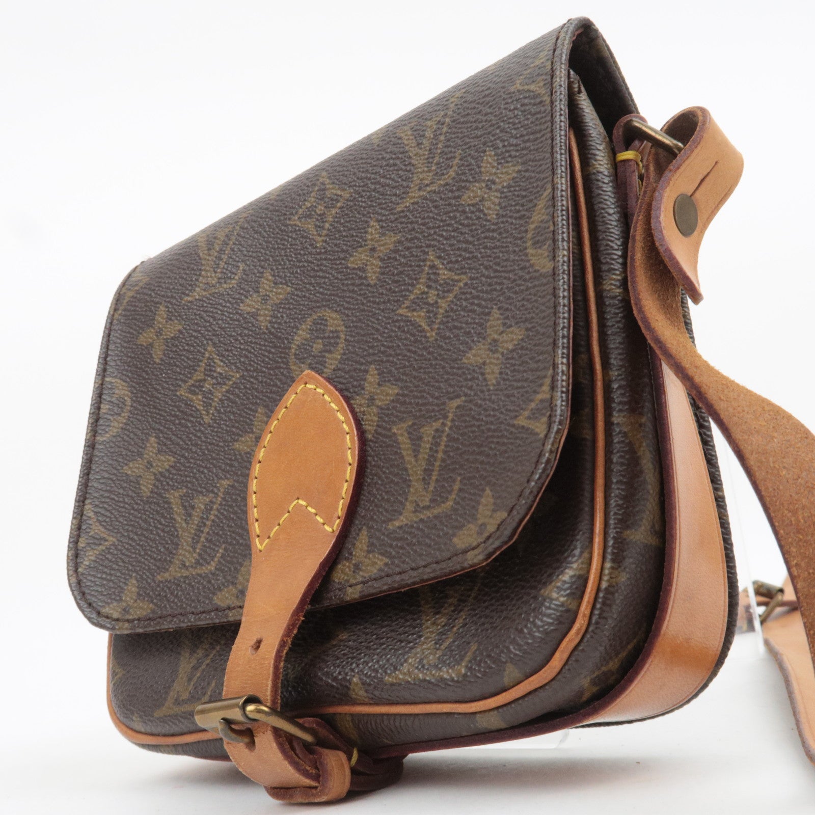 Louis Vuitton Monogram Mini Cartouchiere Shoulder Bag M51254