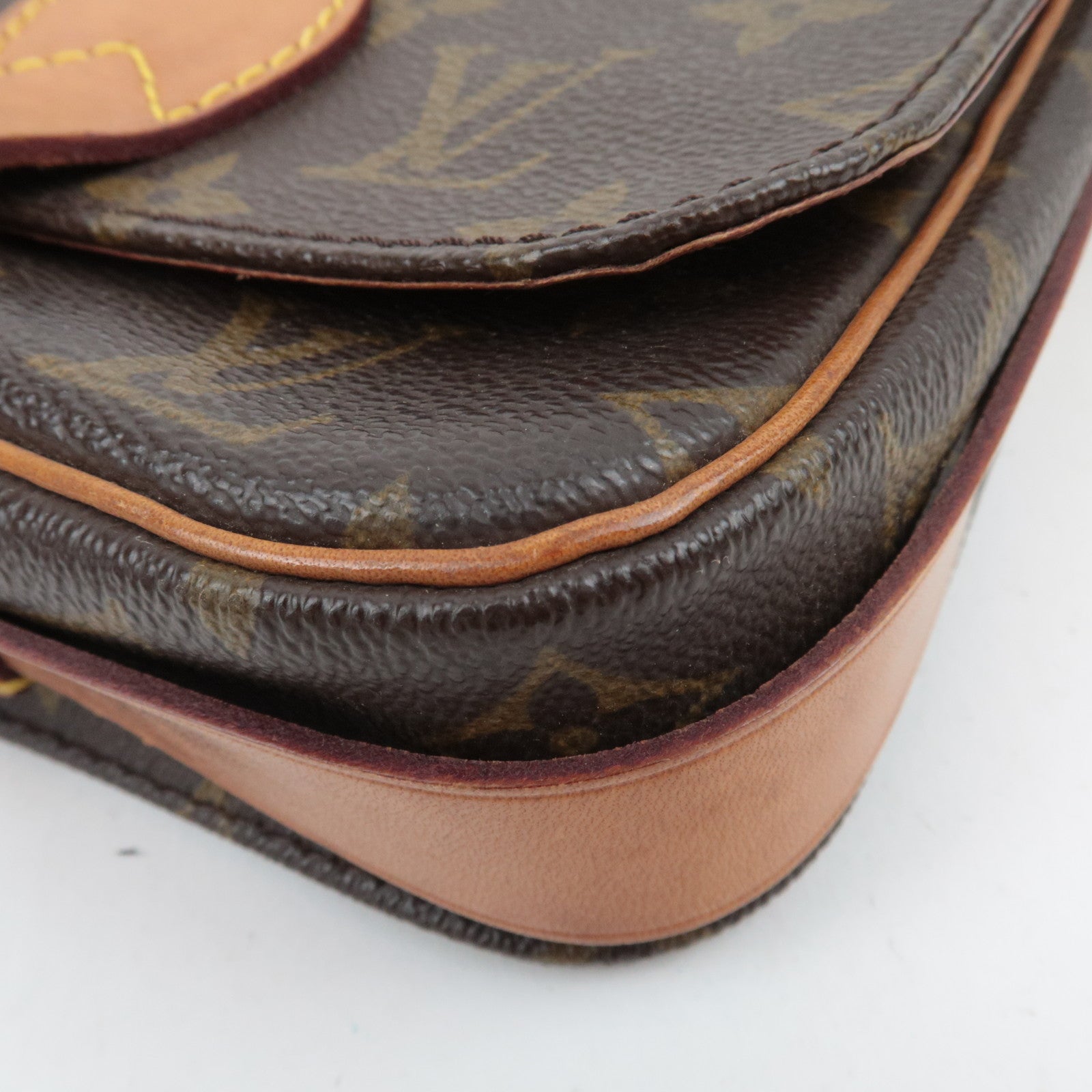 Louis Vuitton Monogram Mini Cartouchiere Shoulder Bag M51254