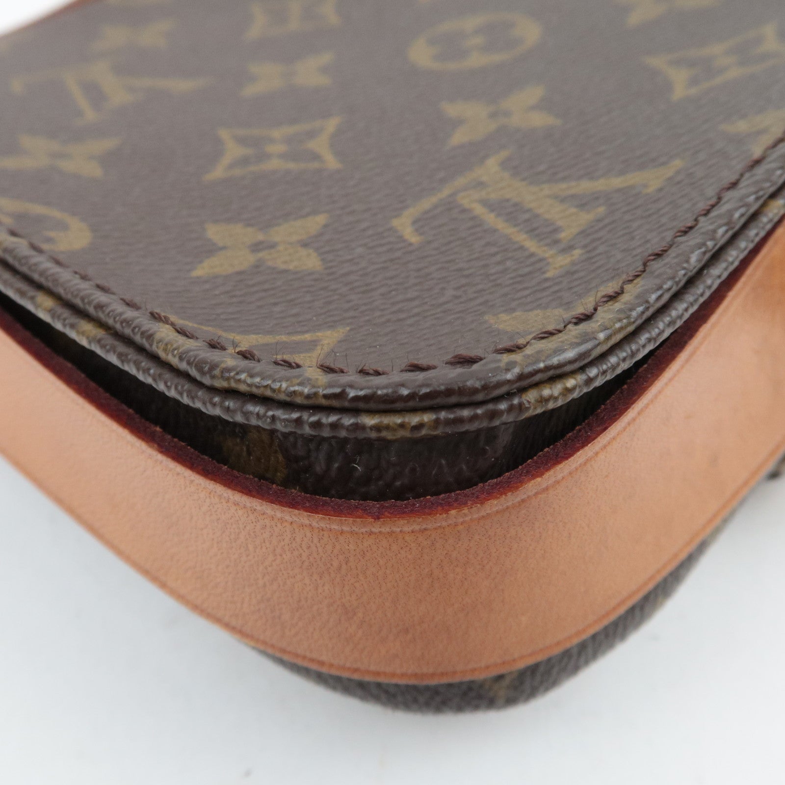 Louis Vuitton Monogram Mini Cartouchiere Shoulder Bag M51254