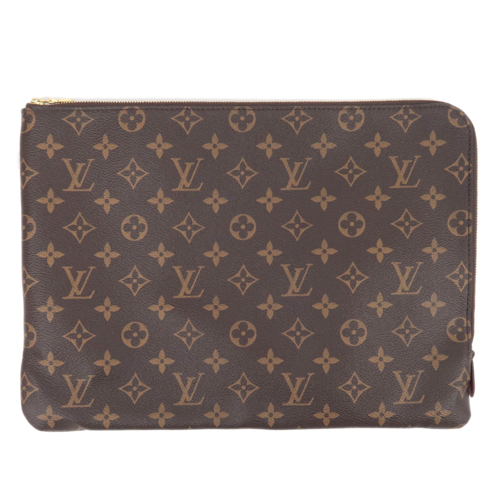 Louis Vuitton Monogram Etui Voyage GM Clutch Bag Fuchsia M4344388096