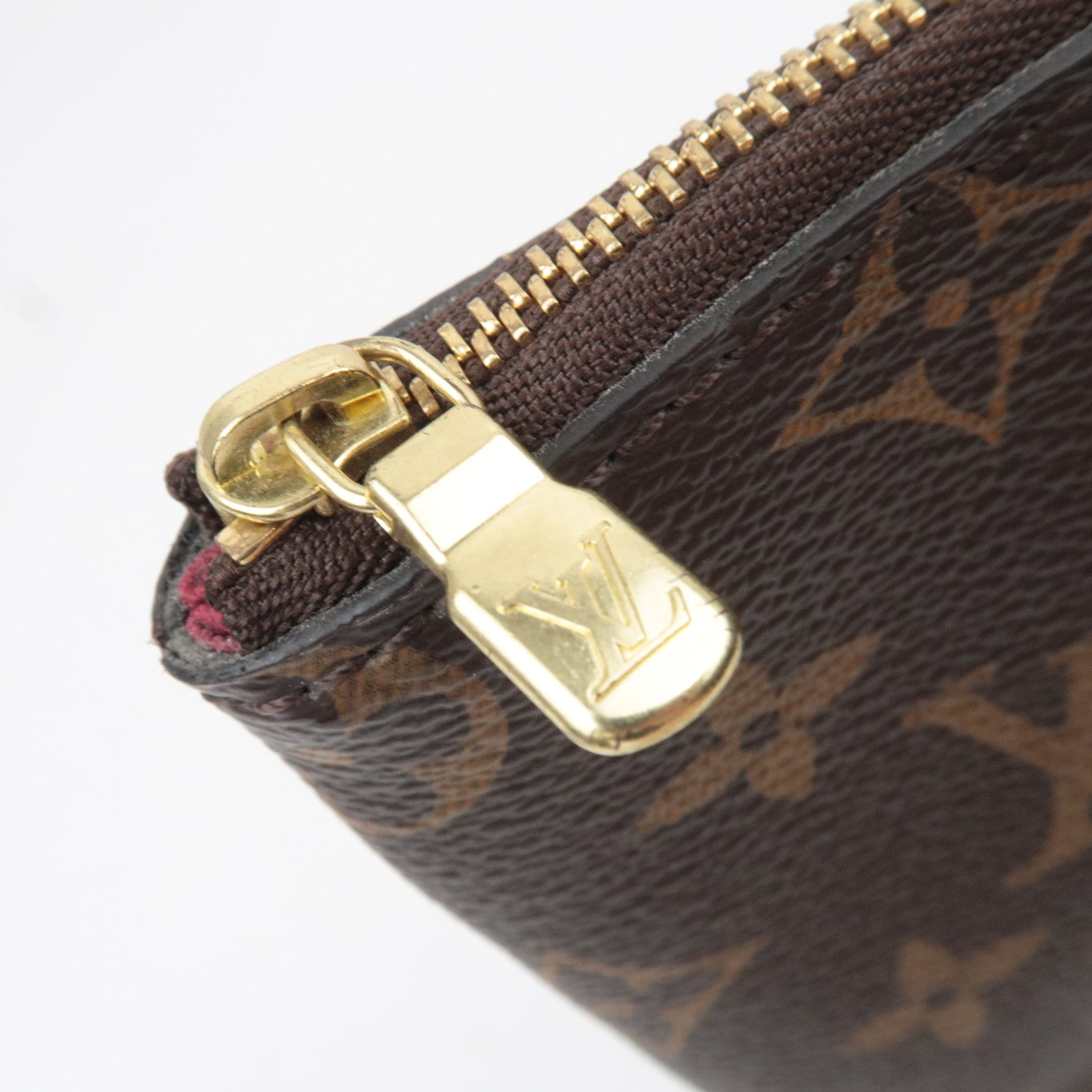 Louis Vuitton Monogram Etui Voyage GM Clutch Bag Fuchsia M43443