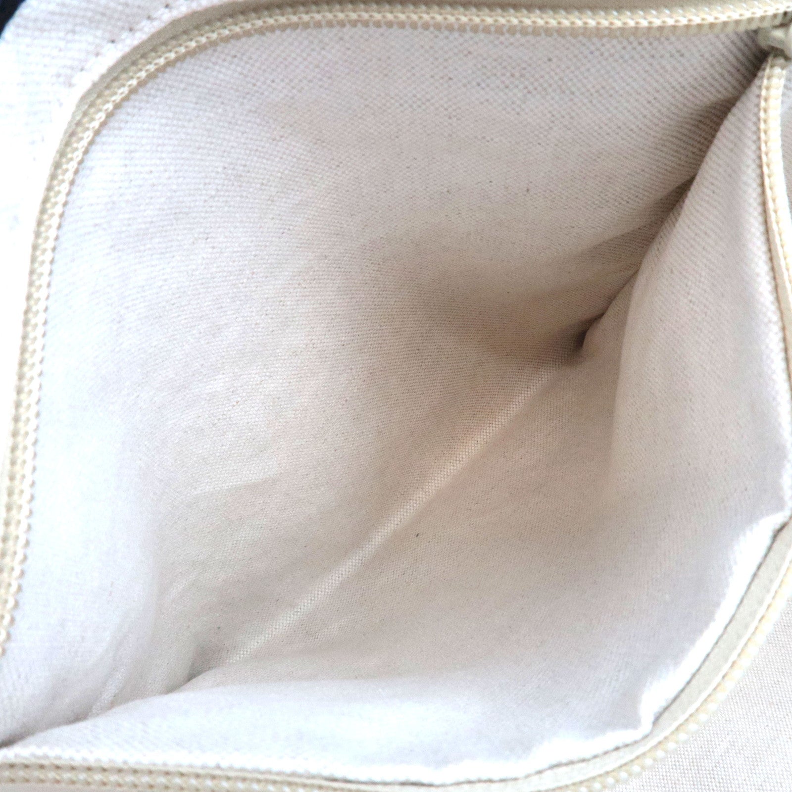 GUCCI Heartbeat Canvas Leather Tote Bag Navy 282439