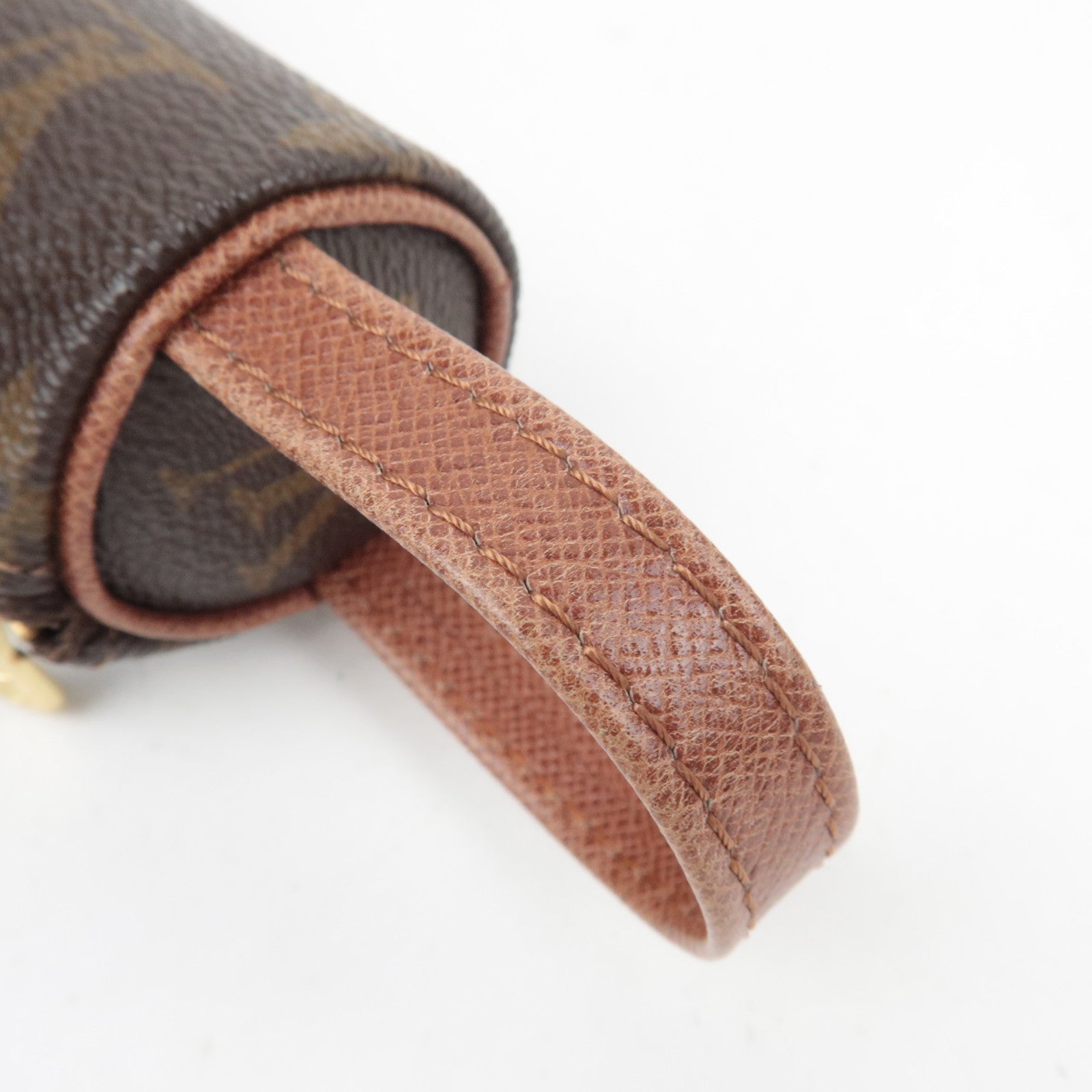 Louis Vuitton Monogram Etui 3 Ball de Golf Ball Case Mini Pouch M5824