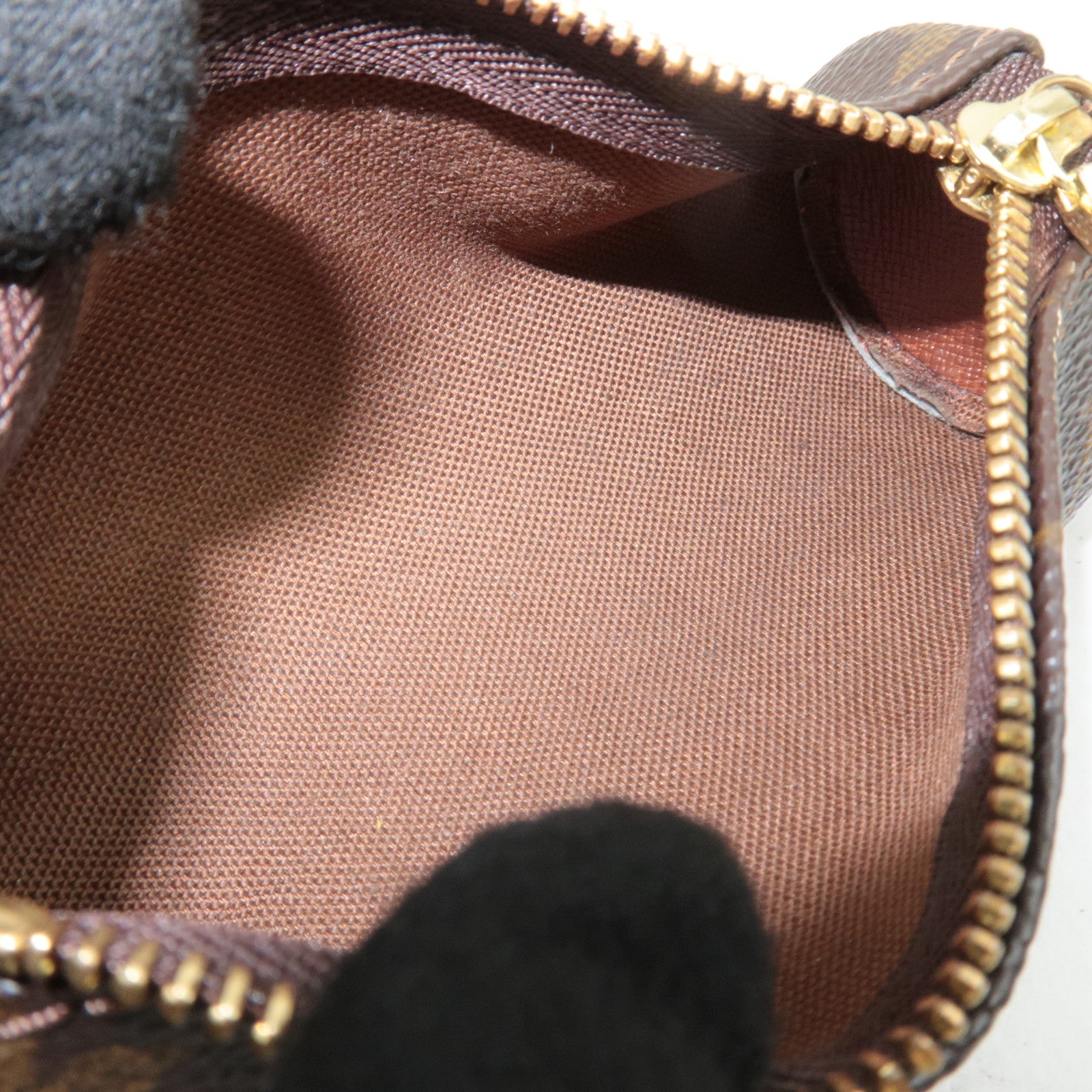 Louis Vuitton Monogram Etui 3 Ball de Golf Ball Case Mini Pouch M5824