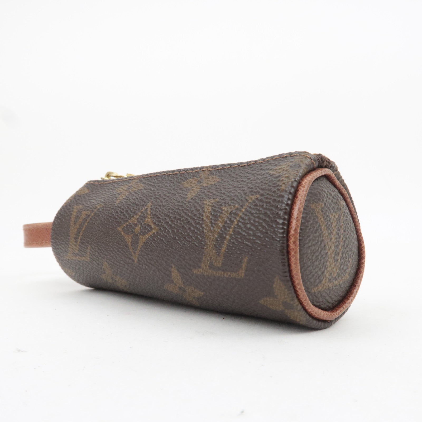 Louis Vuitton Monogram Etui 3 Ball de Golf Ball Case Mini Pouch M5824