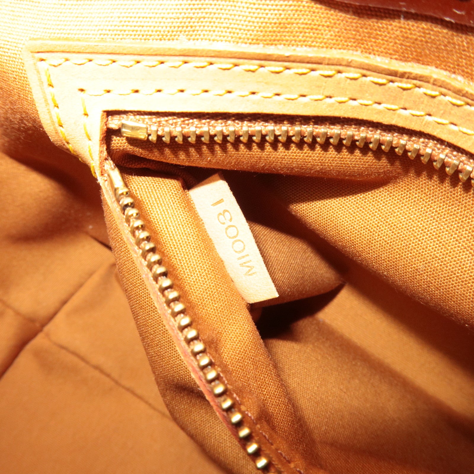Louis Vuitton Monogram Vernis Reade PM Handbag Bronze M91146