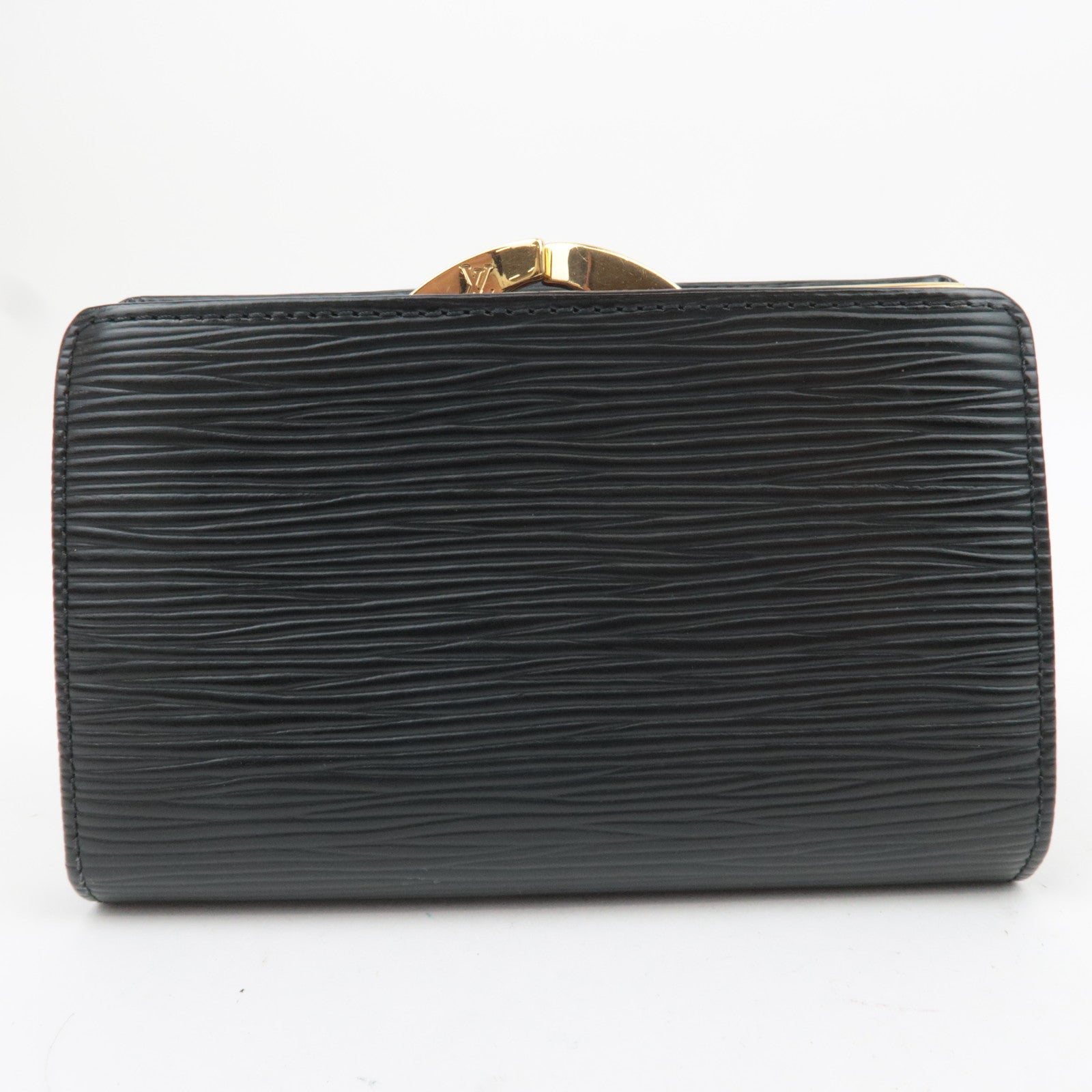 Louis Vuitton Epi Portefeuille Viennois Wallet Noir M63242