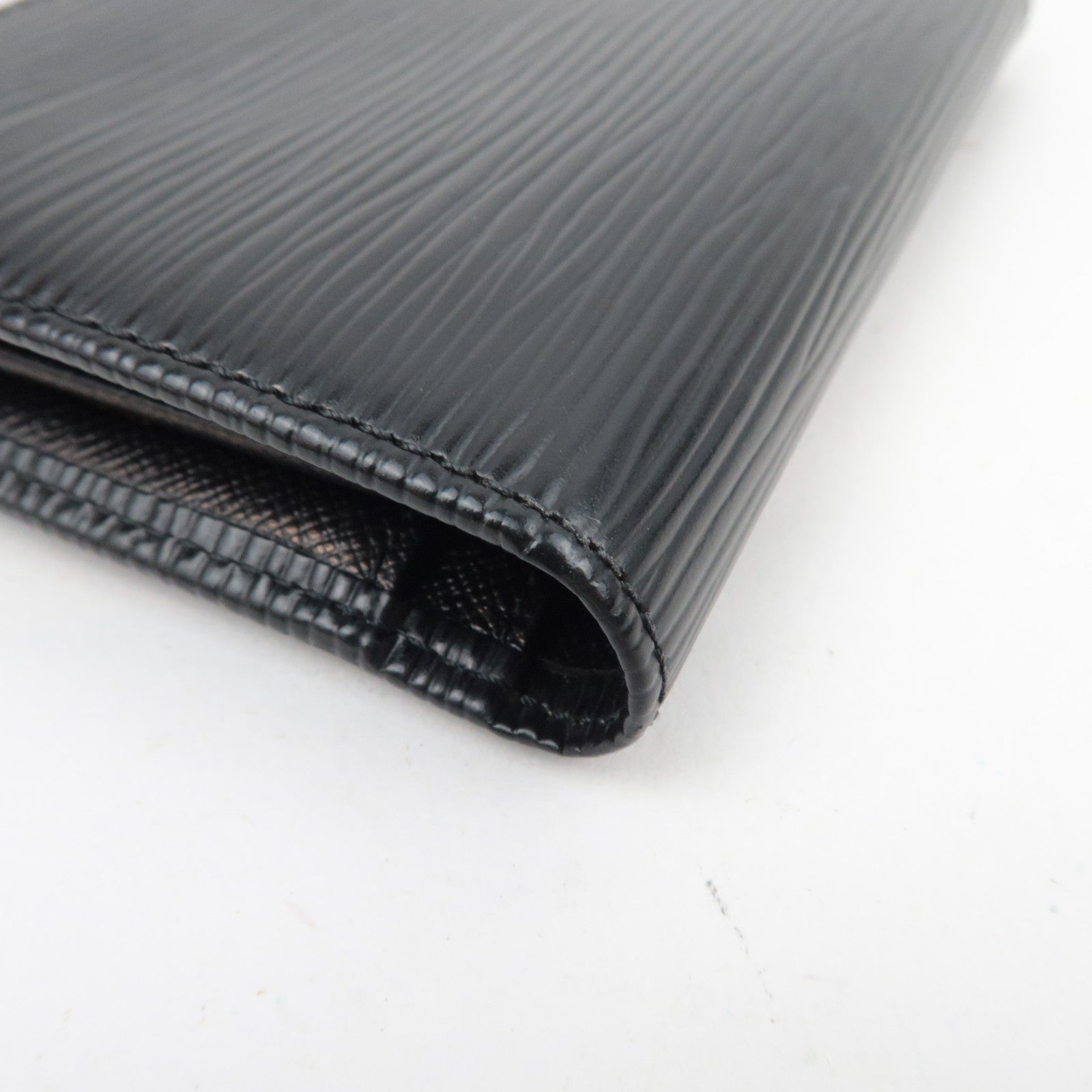 Louis Vuitton Epi Portefeuille Viennois Wallet Noir M63242