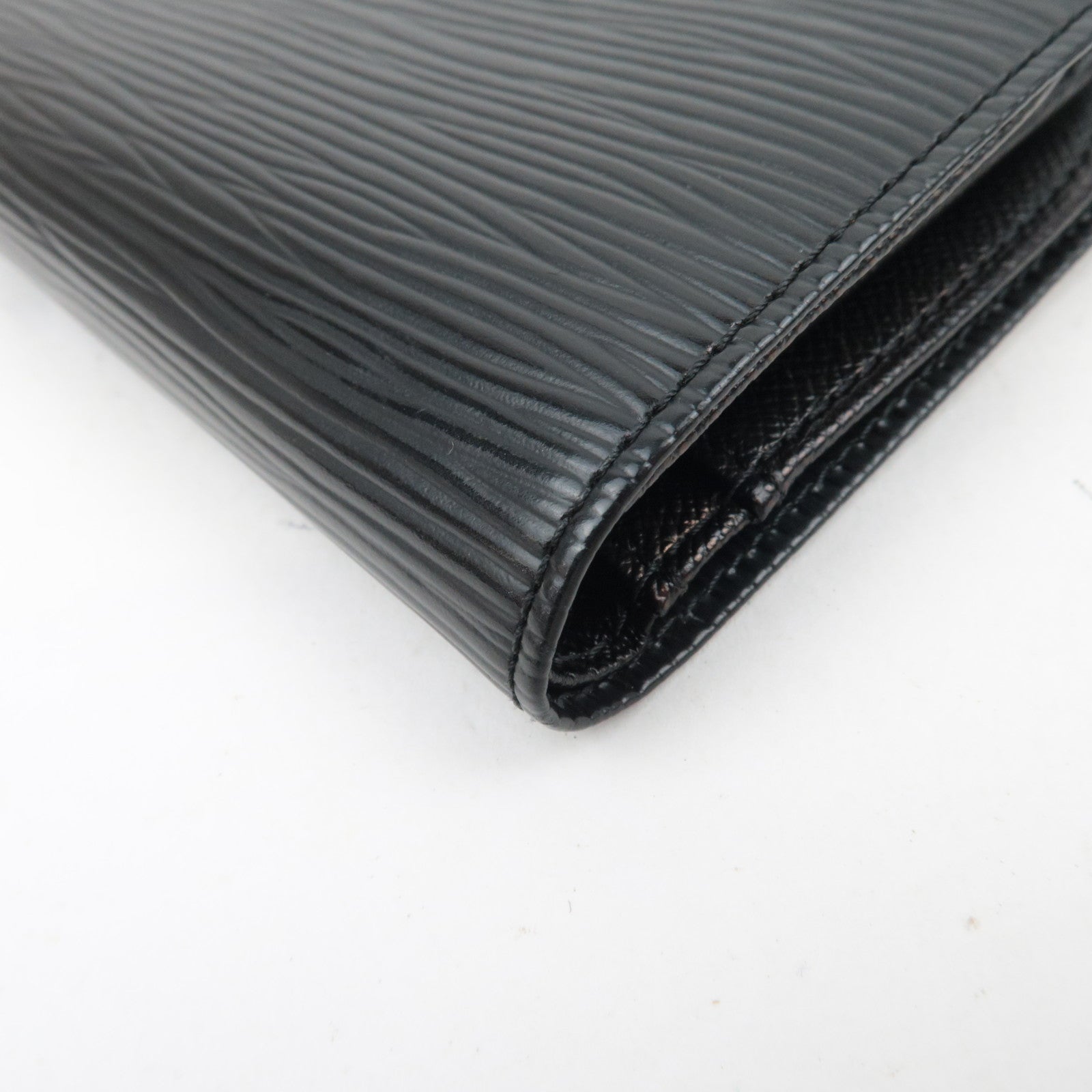 Louis Vuitton Epi Portefeuille Viennois Wallet Noir M63242