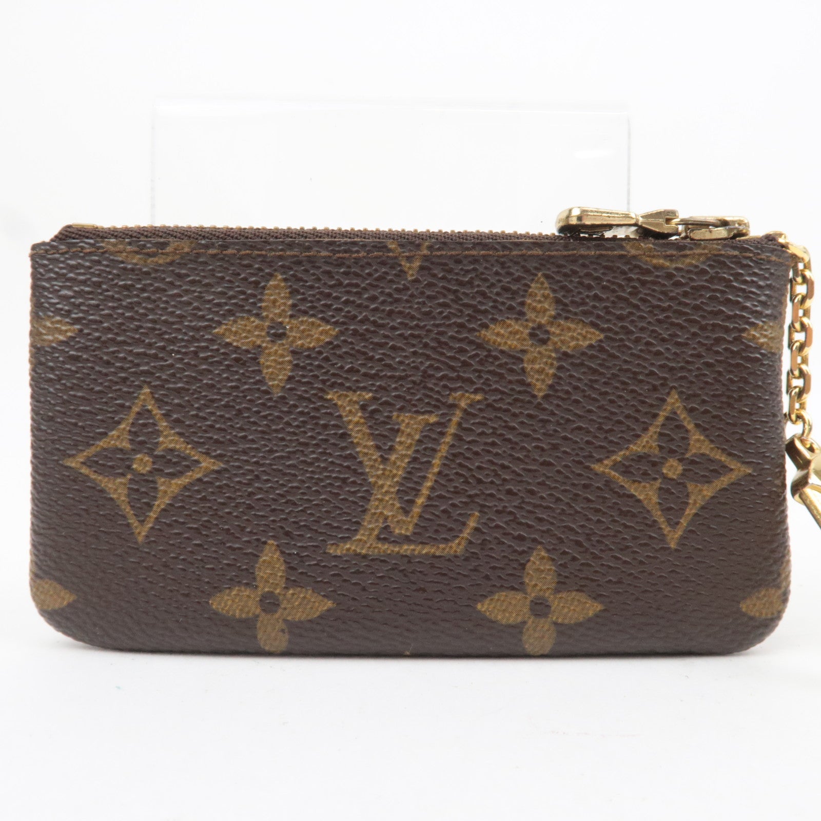 Louis Vuitton Monogram Pochette Cles Coin Case M62650