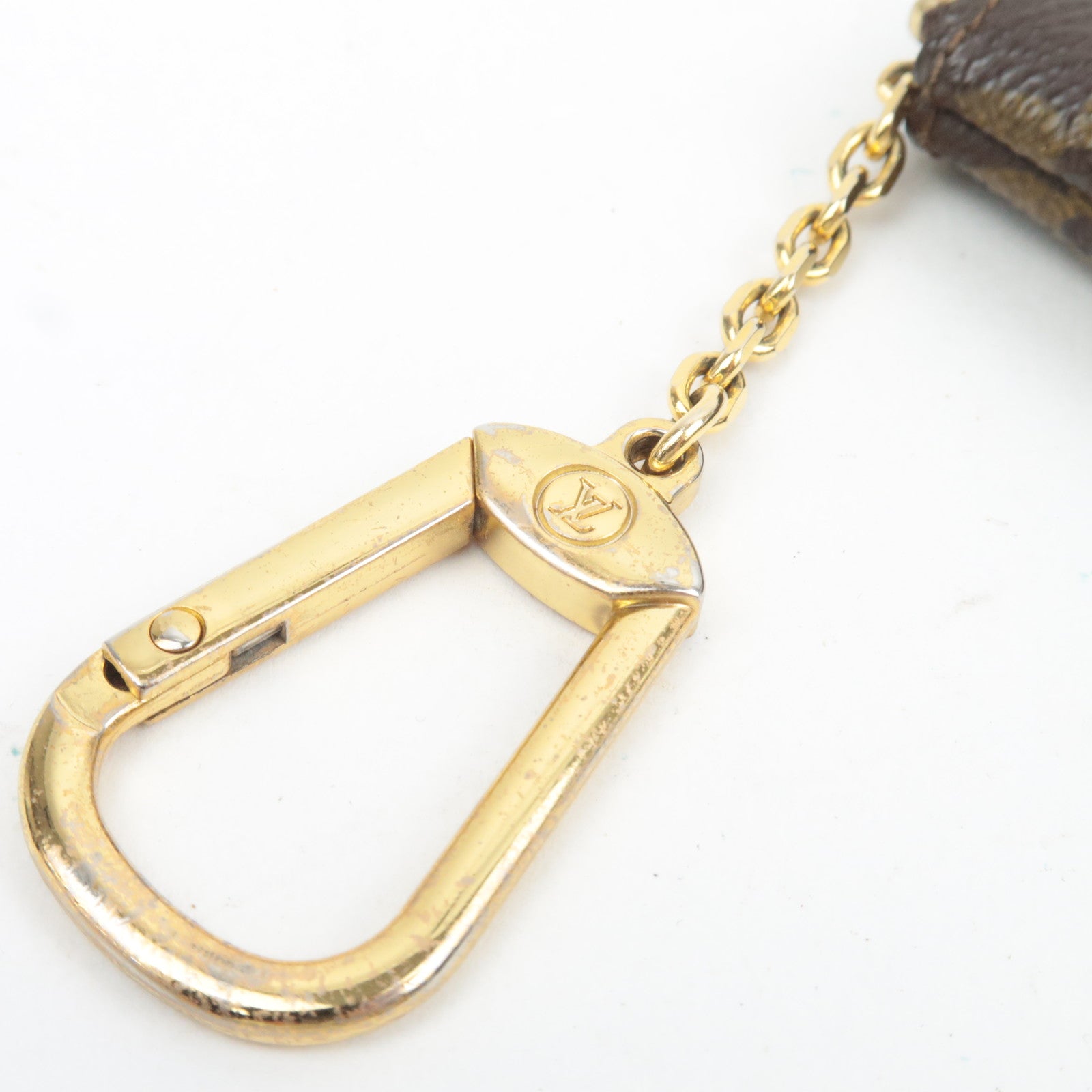 Louis Vuitton Monogram Pochette Cles Coin Case M62650