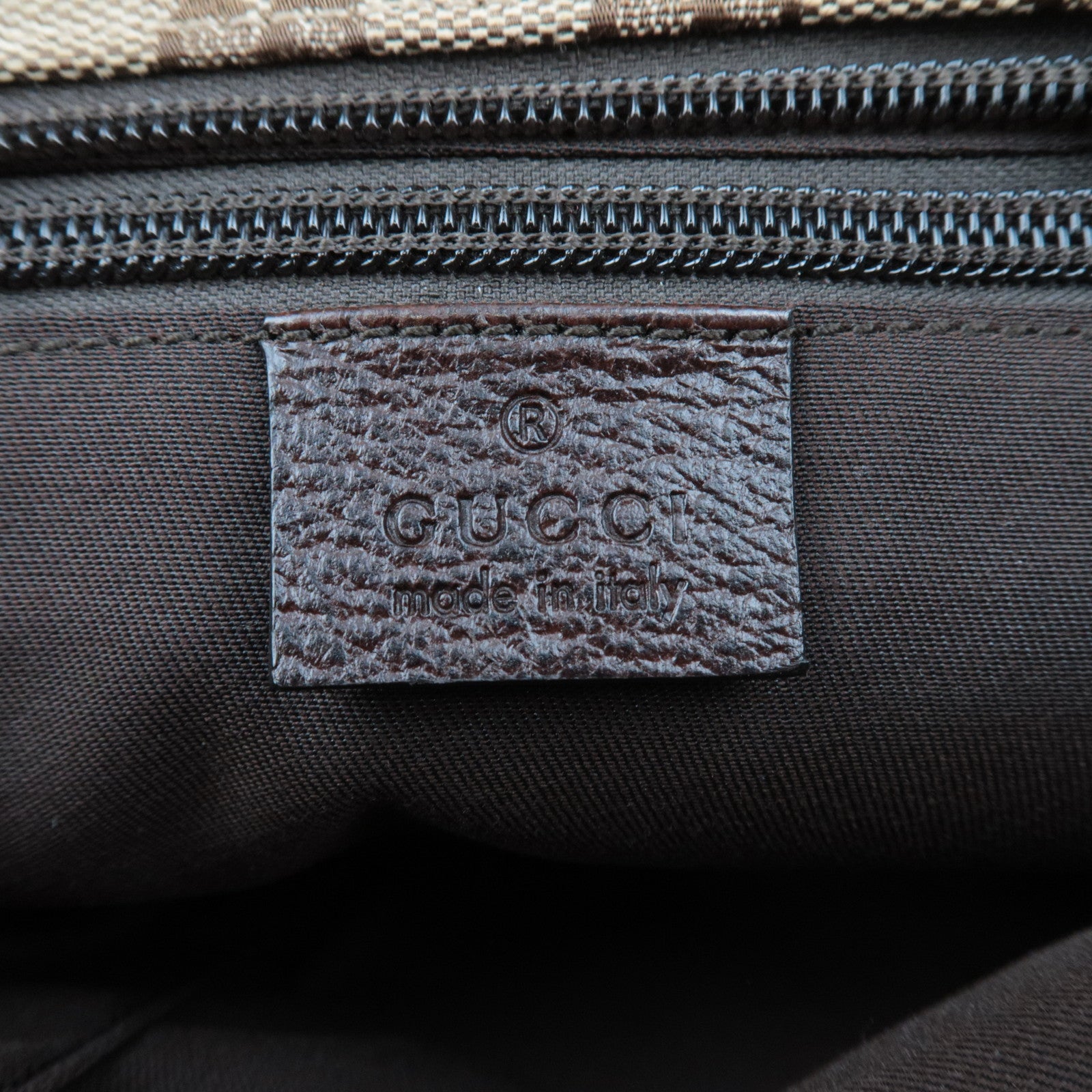 GUCCI GG Canvas Sherry Shoulder Bag 189749