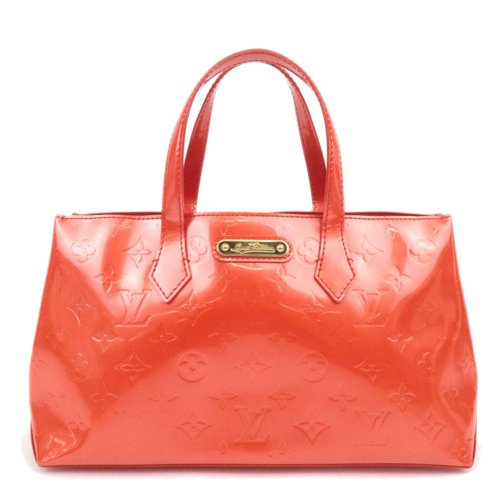 Louis Vuitton Monogram Vernis Wilshire PM Orange Sunset M9364488215