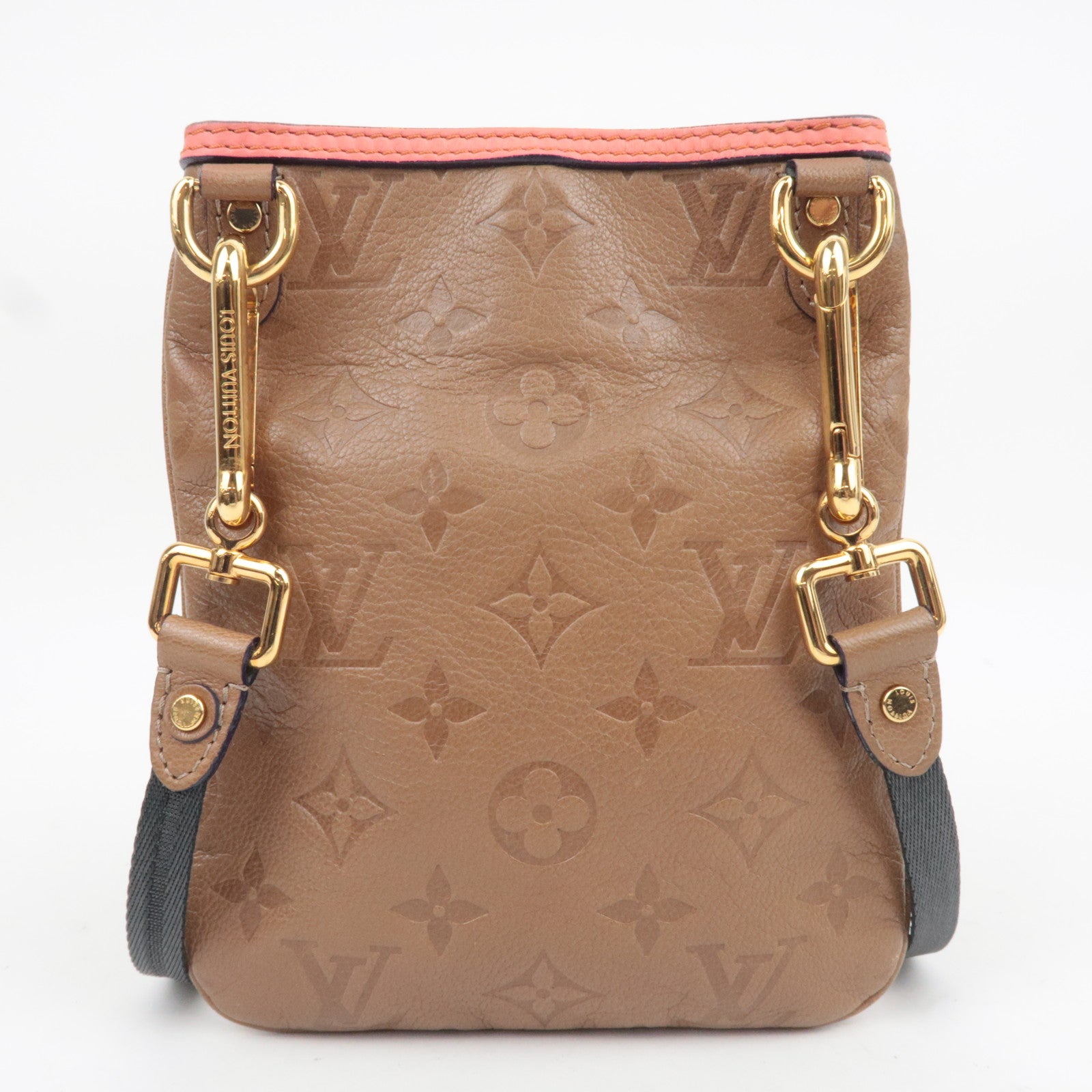 Louis Vuitton Monogram Underground Flat Shoulder Bag Brown M40369