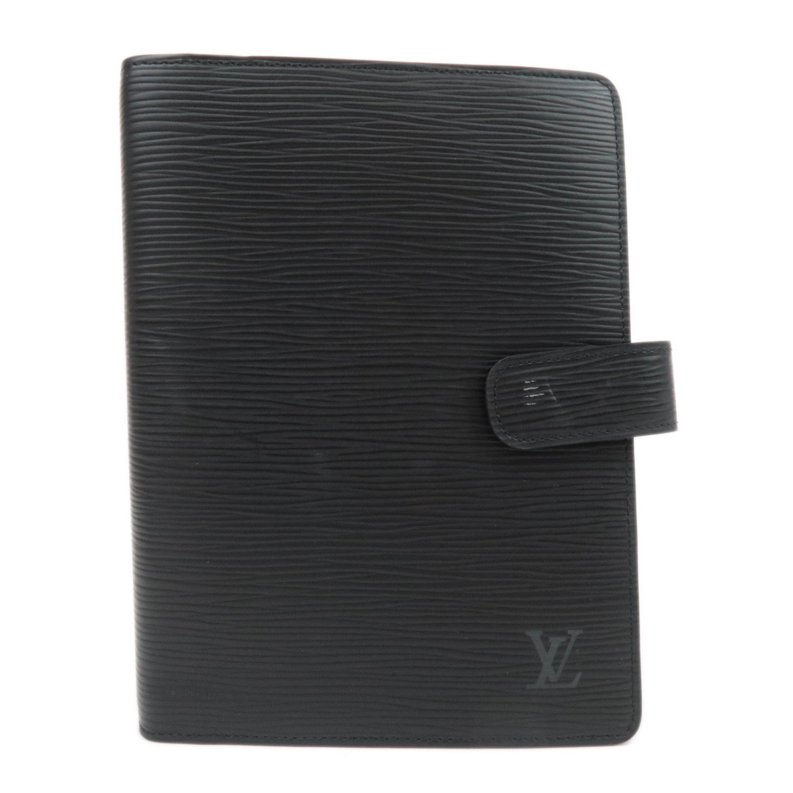 Louis Vuitton Epi Agenda MM Planner Cover Noir R2004288224