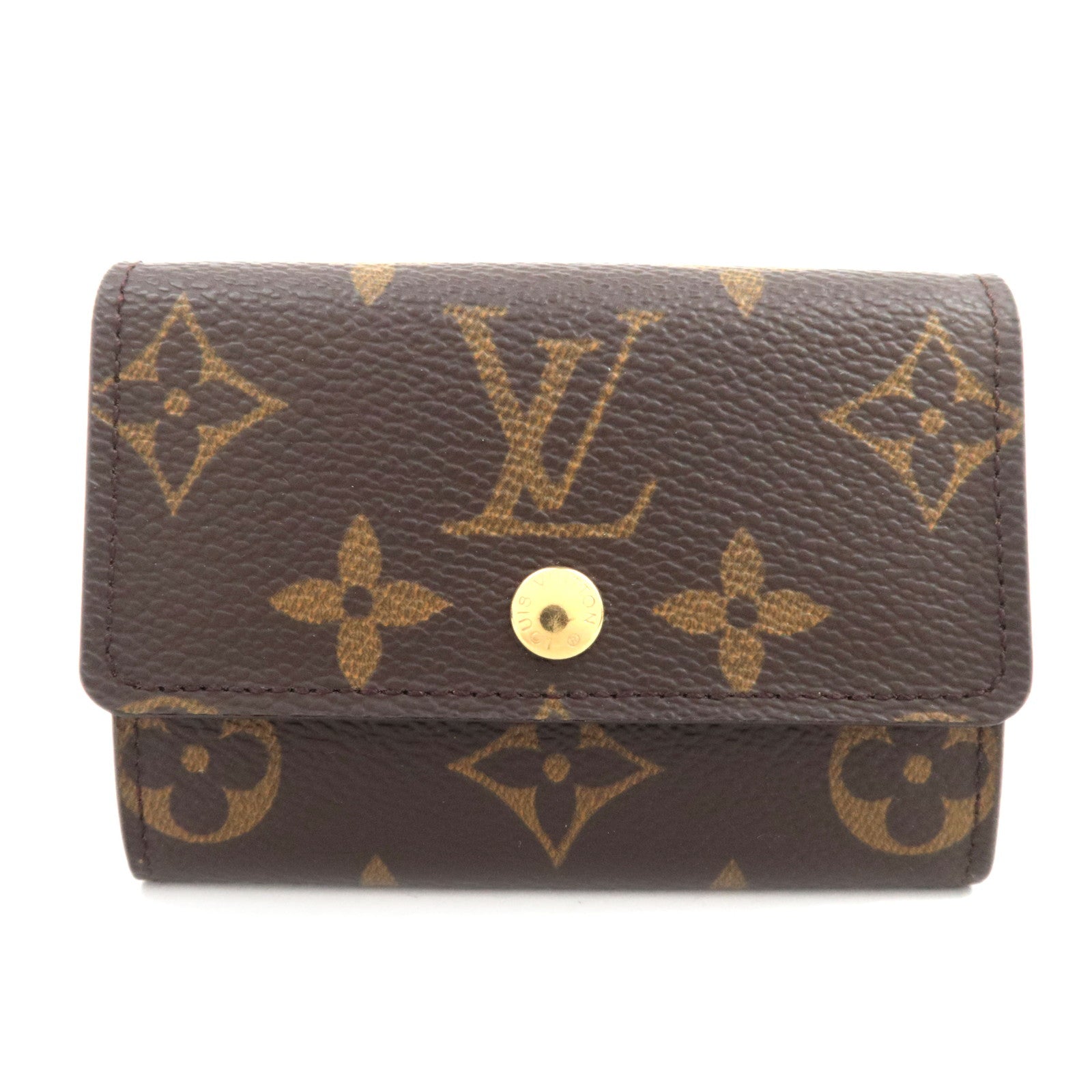 Louis Vuitton Monogram Porte Monnaie Plat Coin Purse M6193088258