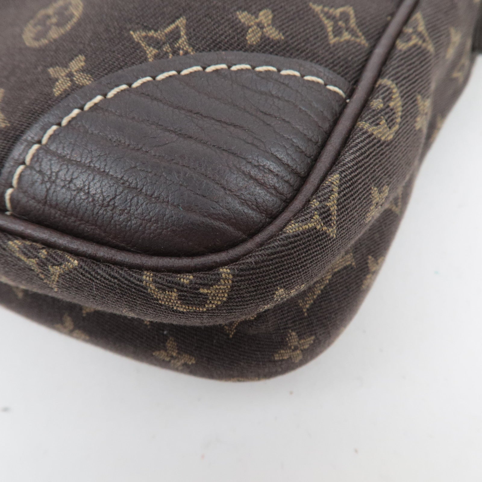Louis Vuitton Monogram Mini Lin Danube Shoulder Bag Ebene M95228