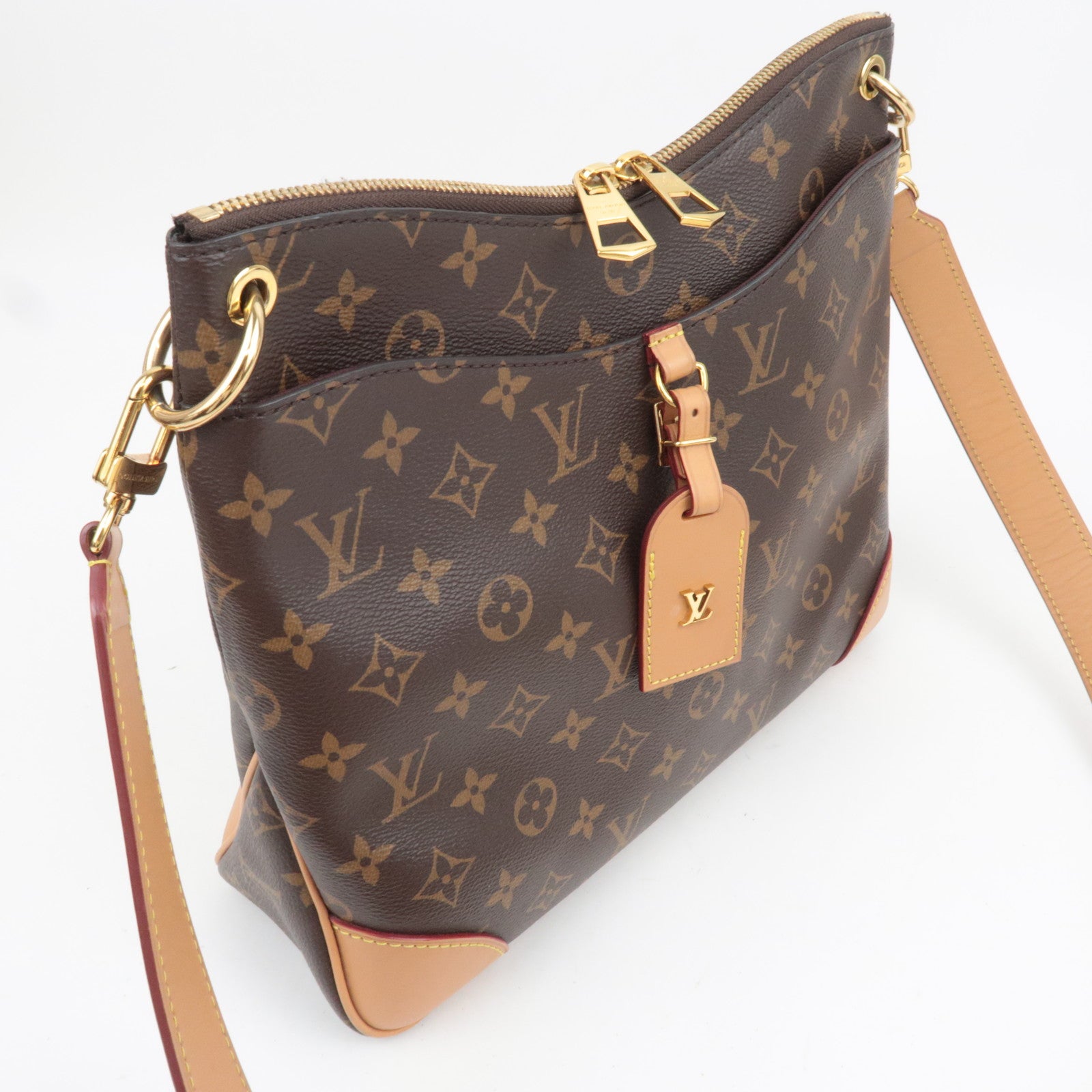 Louis Vuitton Monogram Odeon NM MM Shoulder Bag M45355