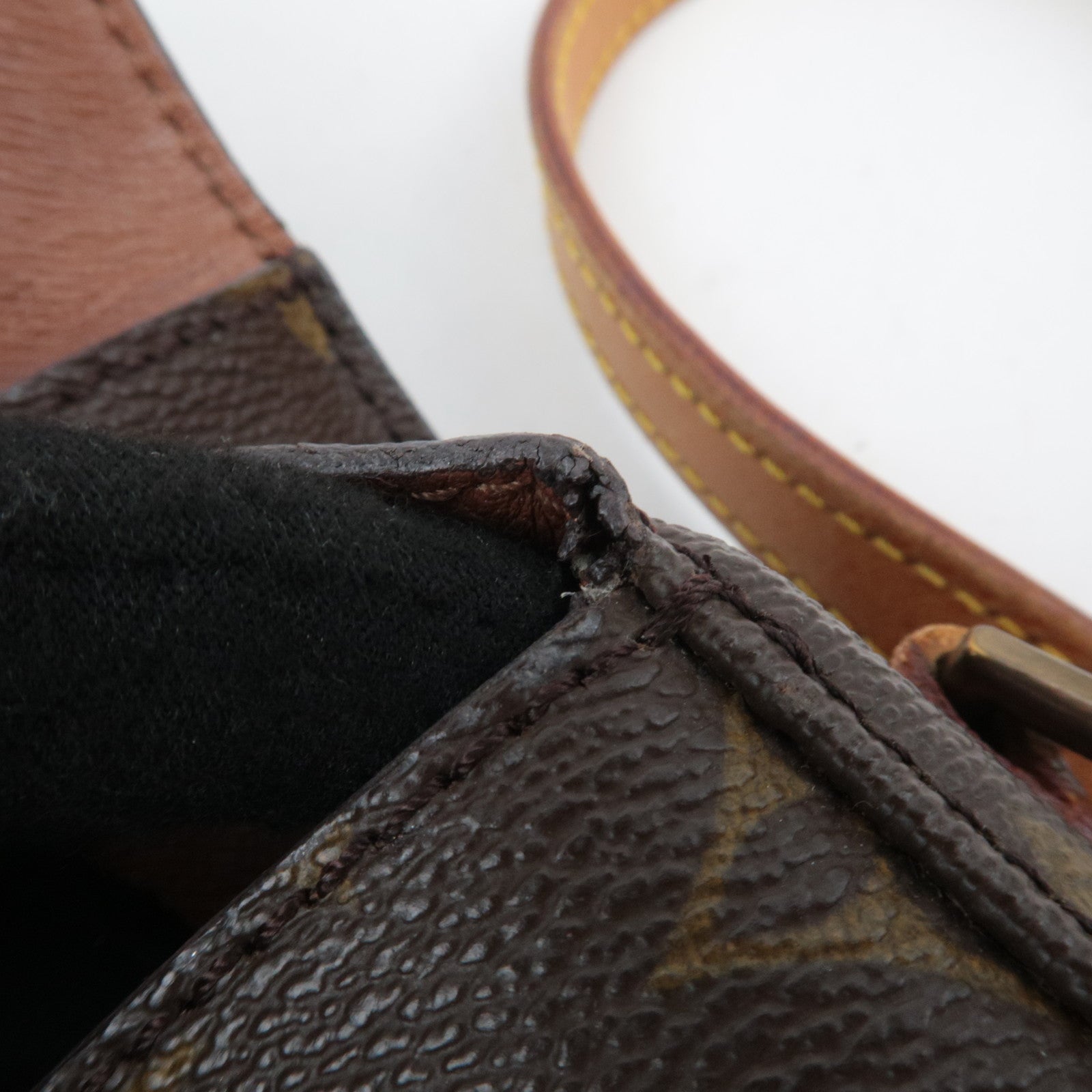 Louis Vuitton Monogram Saint Cloud PM Shoulder Bag M51244