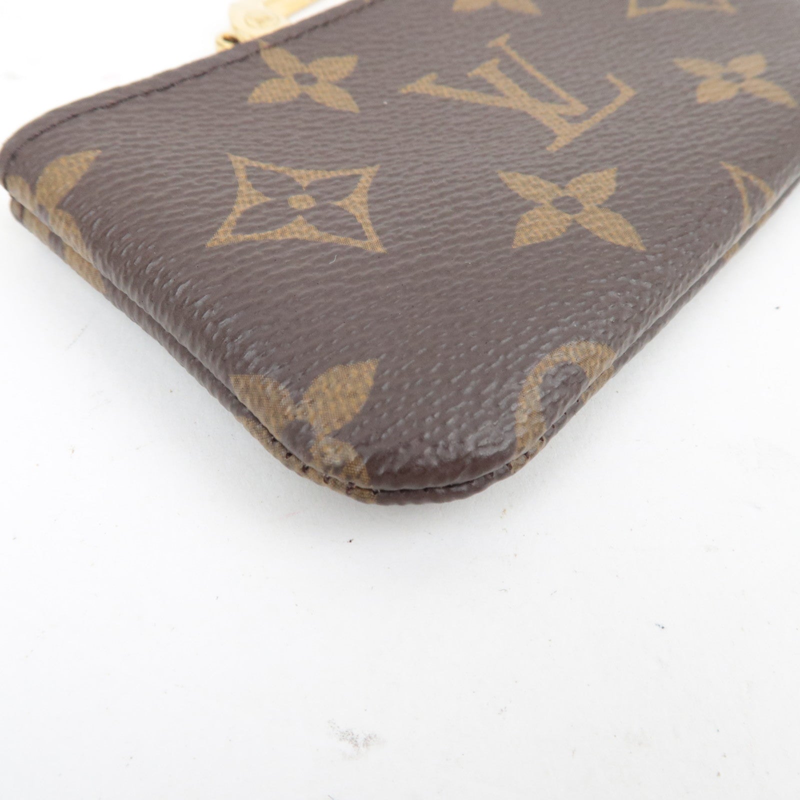 Louis Vuitton Monogram Pochette Cles Coin Case M62650