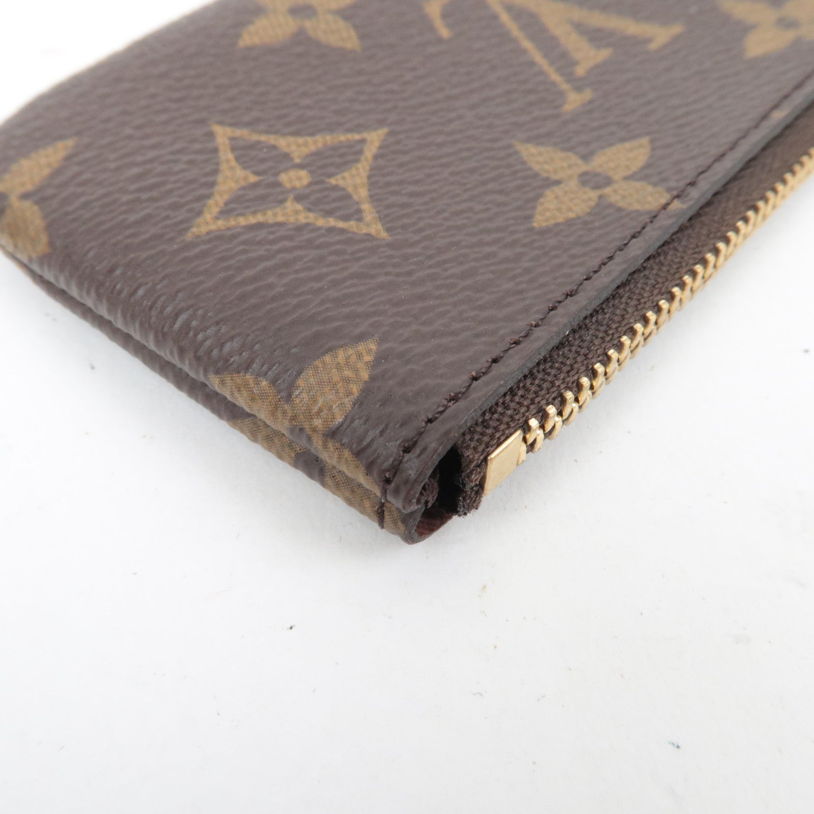 Louis Vuitton Monogram Pochette Cles Coin Case M62650