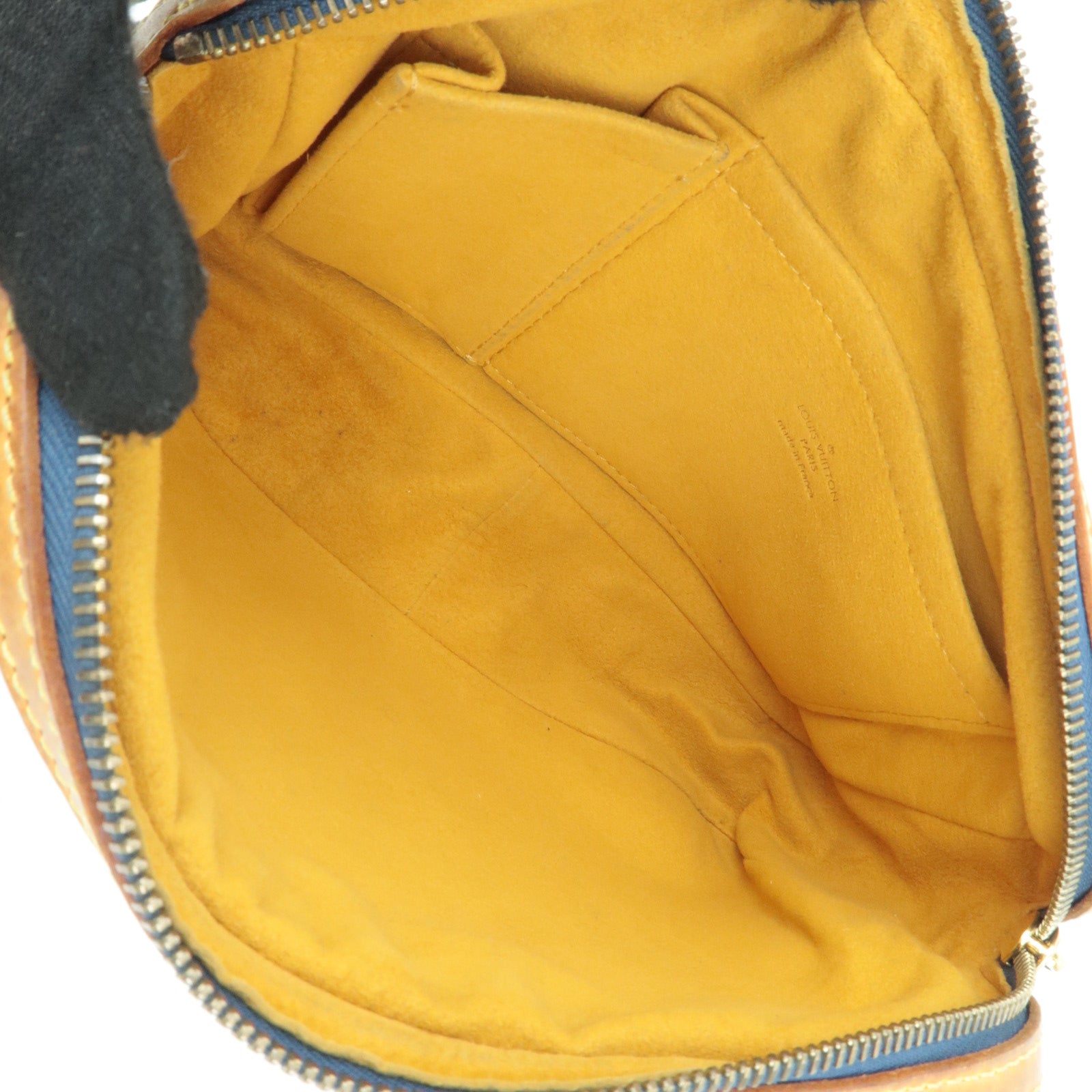 Louis Vuitton Monogram Denim Bum Bag Body Bag Blue M95347