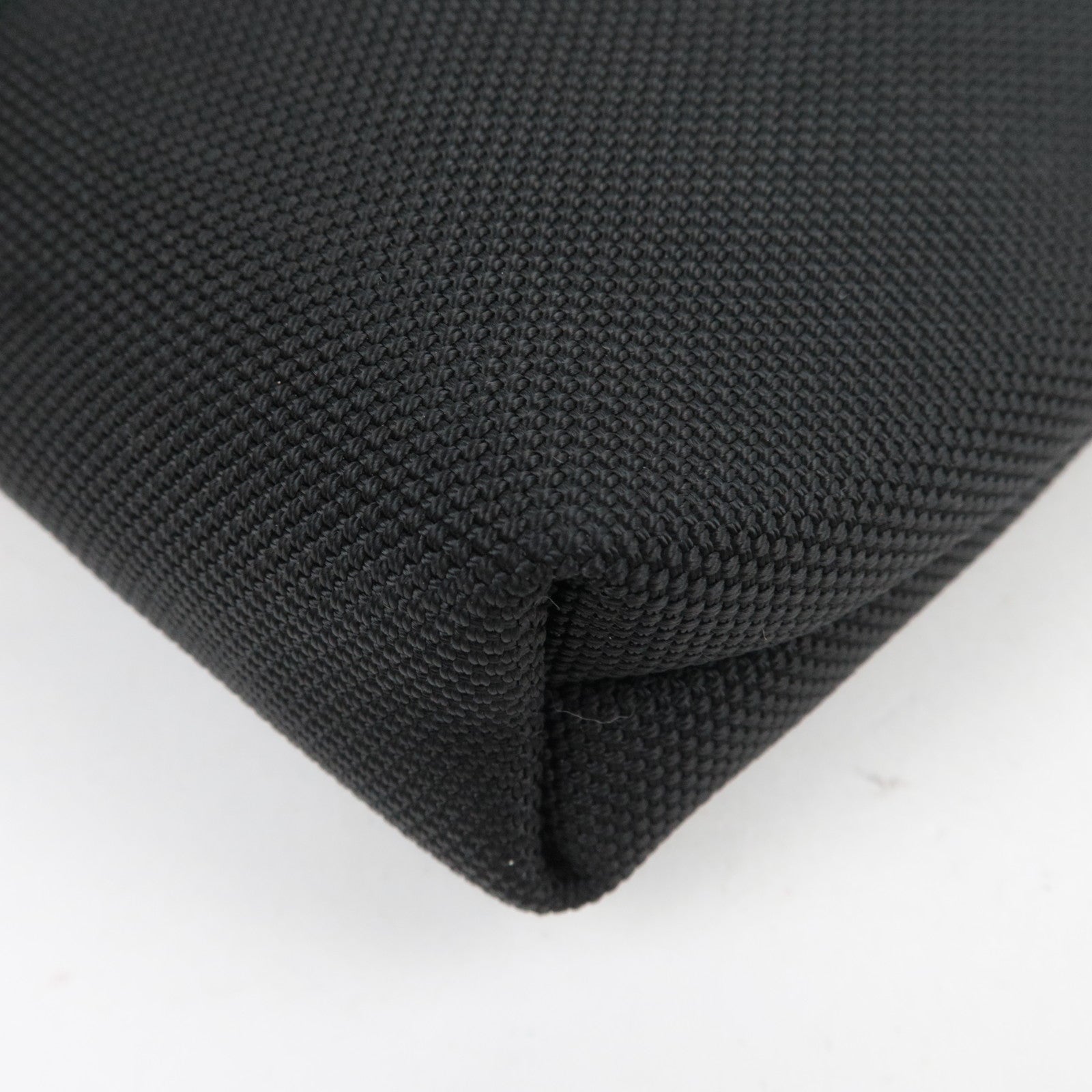 GUCCI Sherry Nylon Canvas Shoulder Bag Black 631195